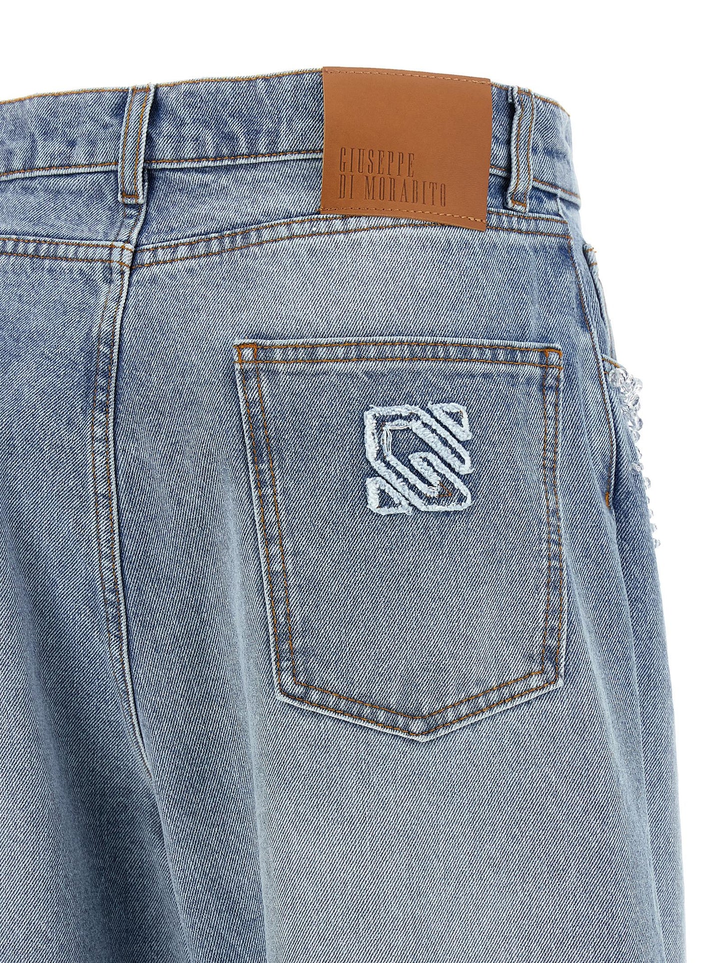 Giuseppe Di Morabito Blaue Baumwolljeans Denim