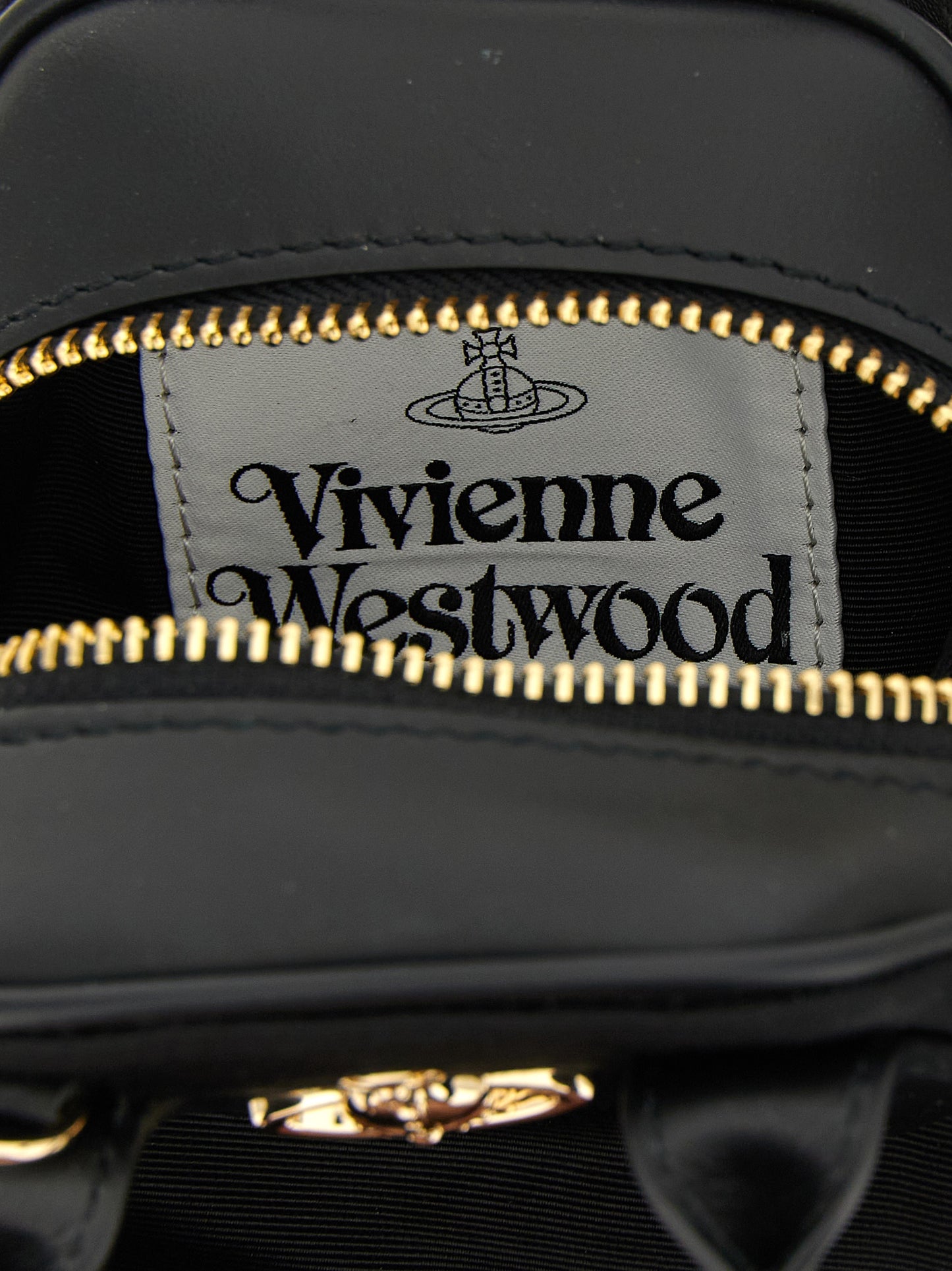 Vivienne Westwood Schwarze Viscose Handtasche