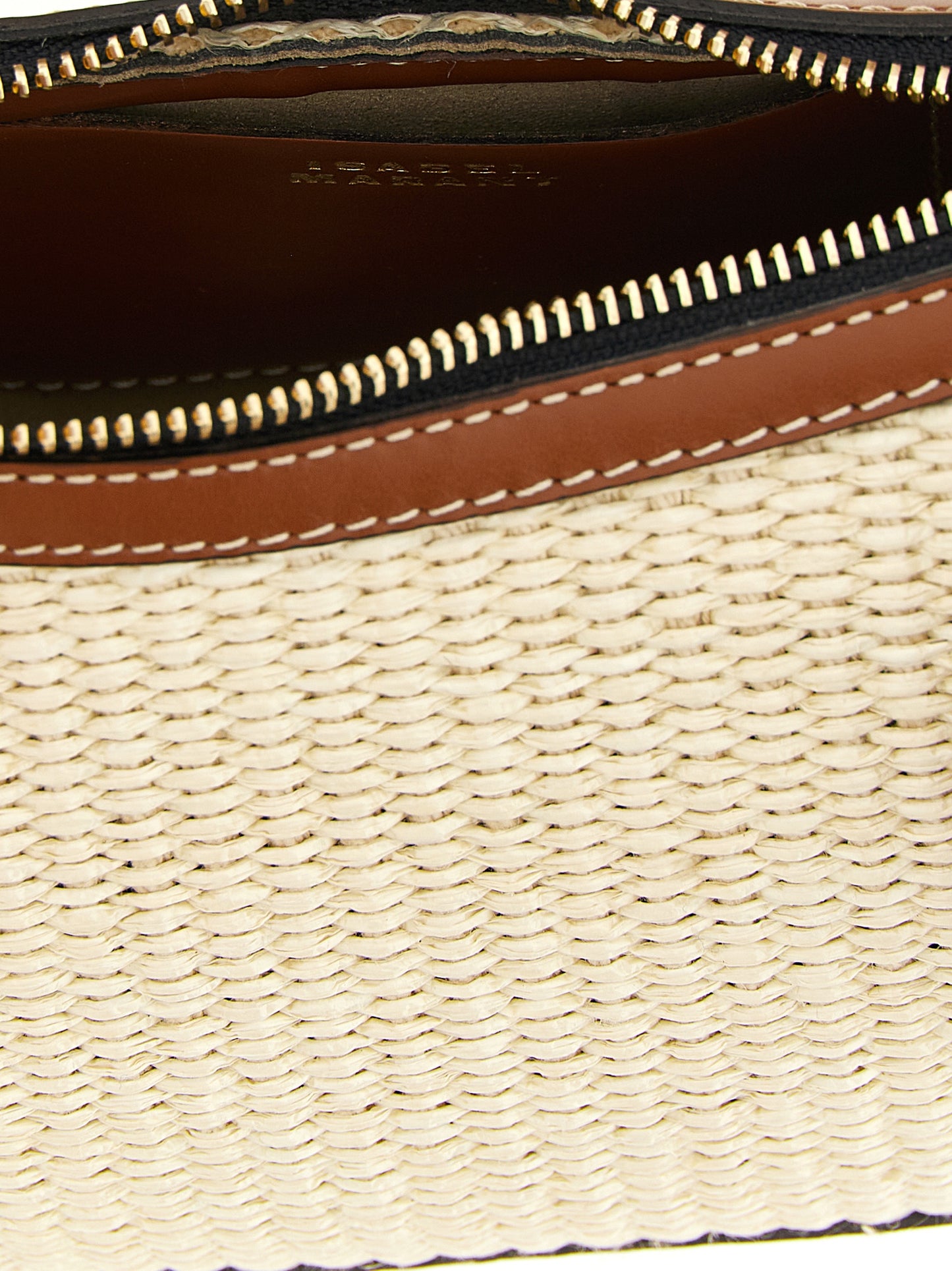 Isabel Marant Braunes Kalbsleder Damen Crossbody Tasche