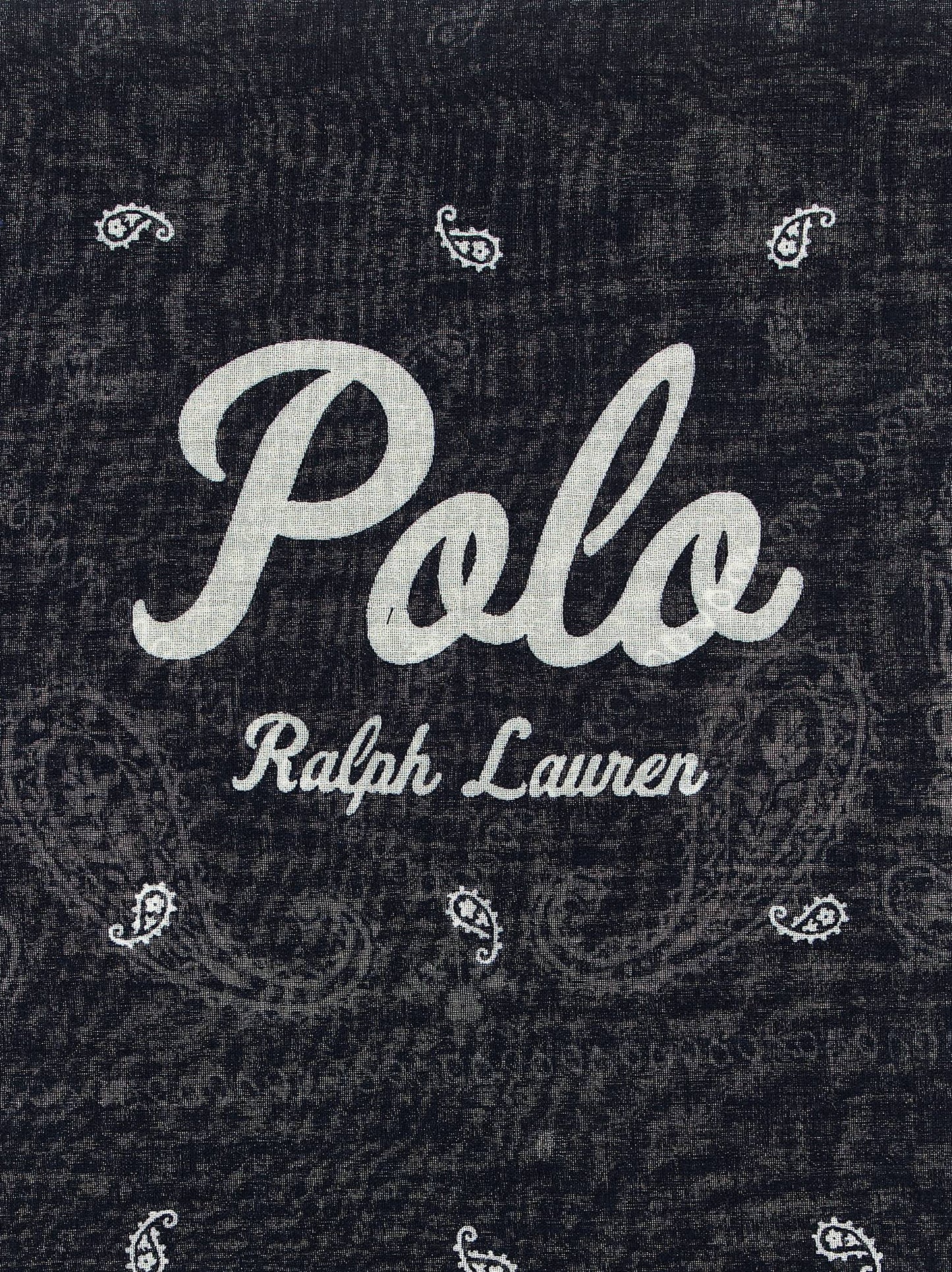Polo Ralph Lauren Blauer Baumwoll-Foulard