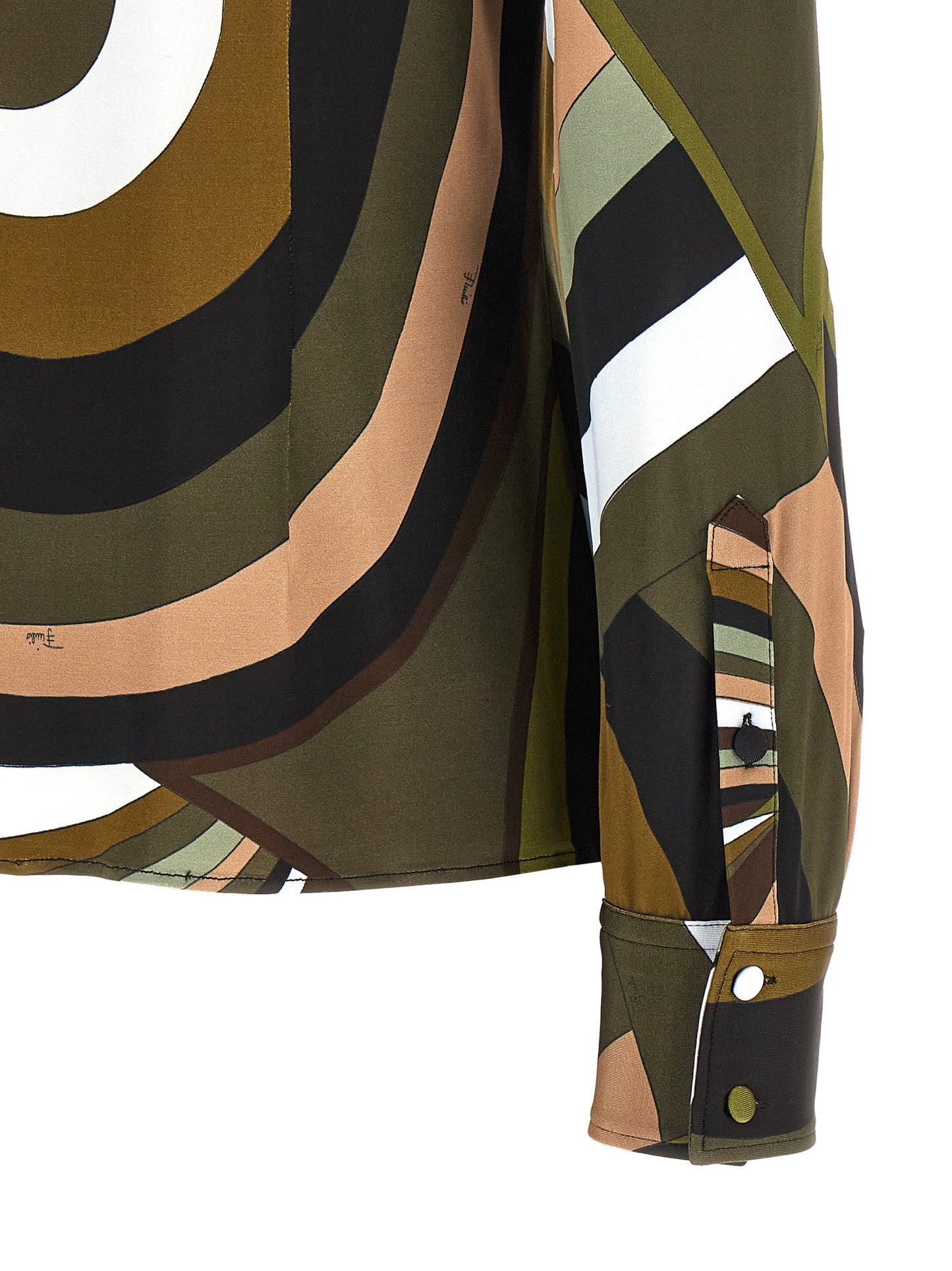 Emilio Pucci Mehrfarbige Viskose-Bluse