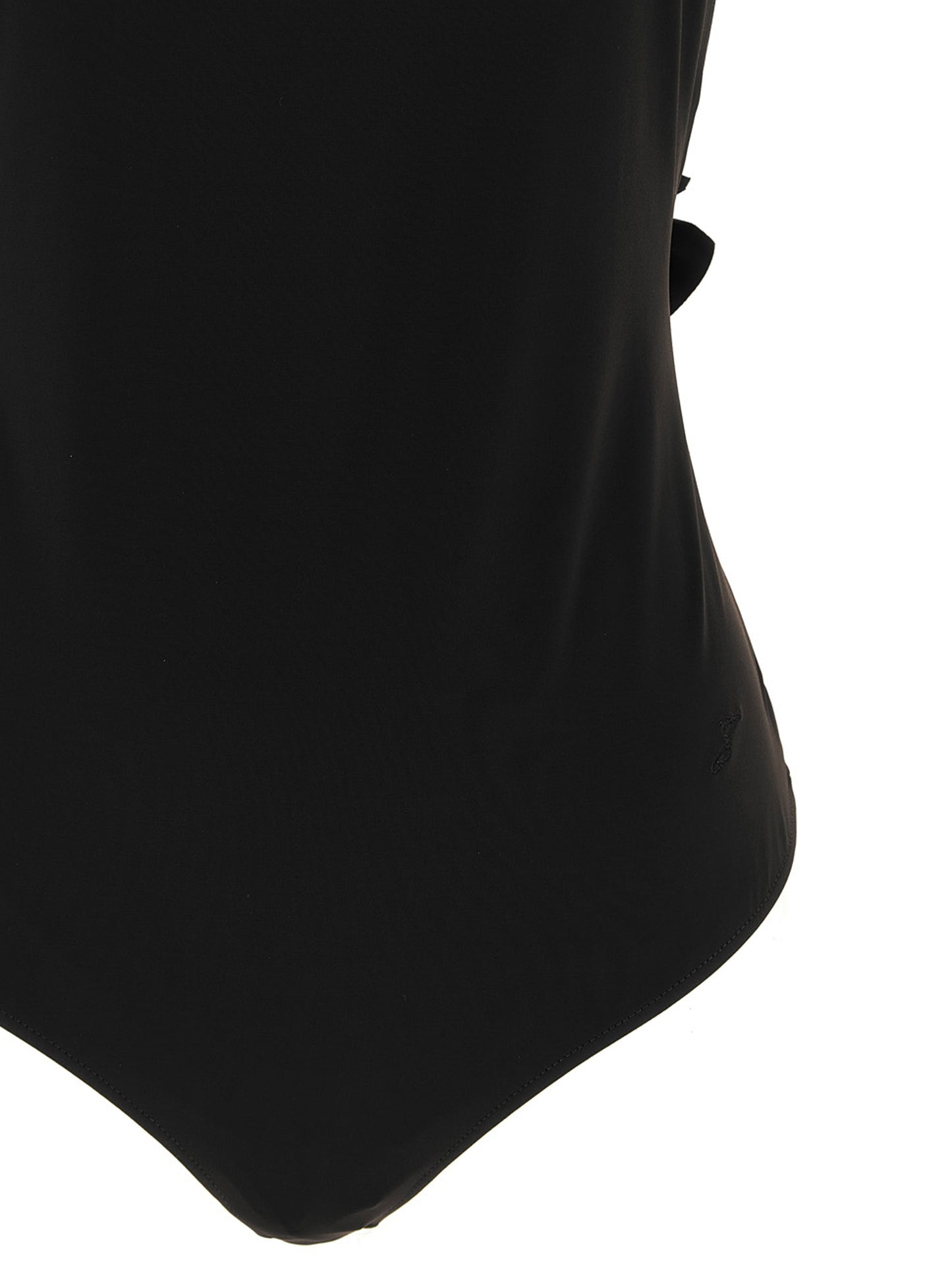 Jacquemus Schwarzer Polyamid-Einteiler