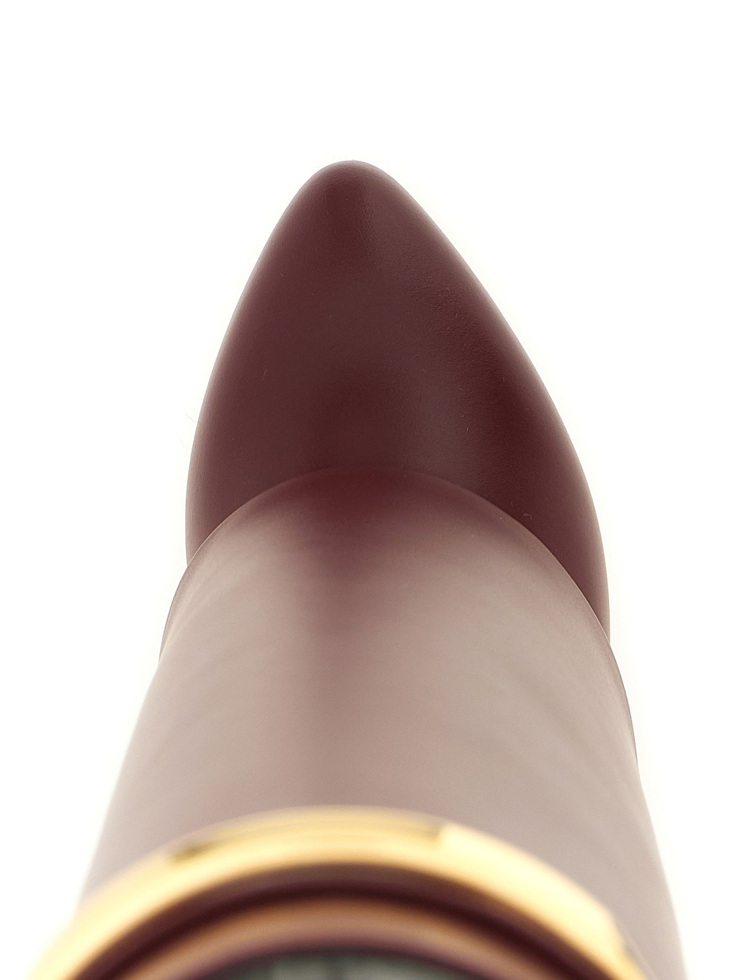 Givenchy Over-the-Knee-Stiefel aus bordeauxrotem Kalbsleder