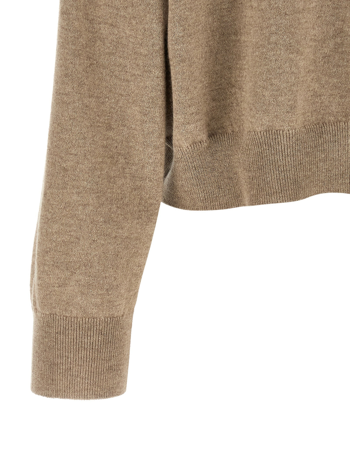 Brunello Cucinelli Beiger Kaschmir-Rollkragenpullover