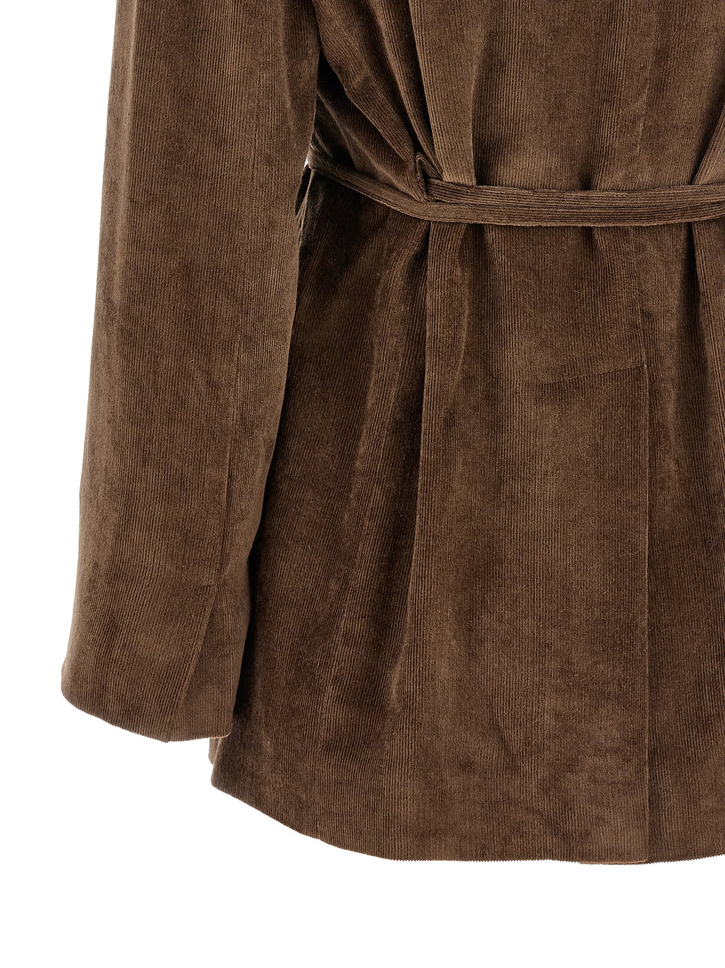 Brunello Cucinelli Brauner Viskose-Blazer