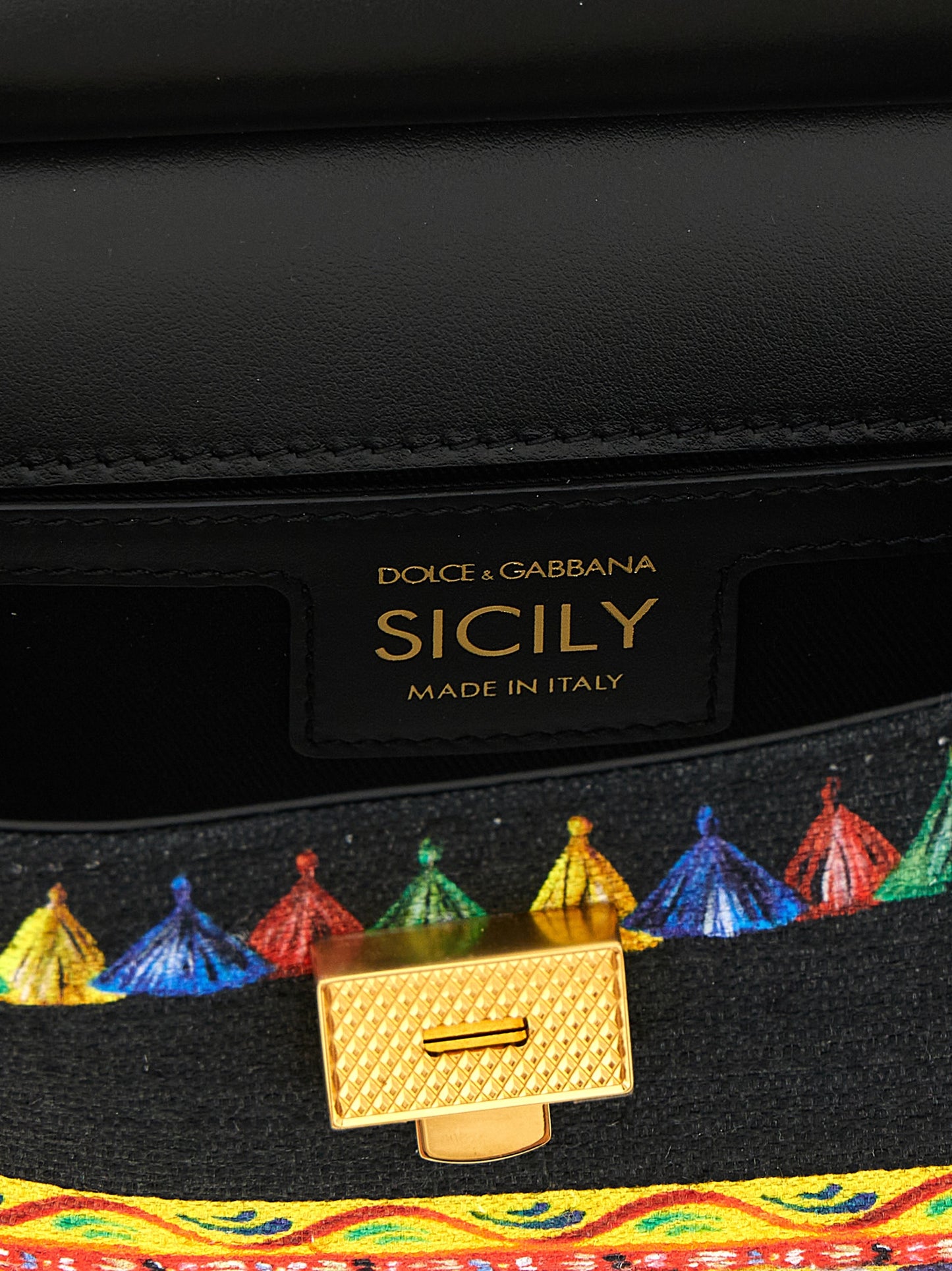 Dolce & Gabbana Multicolor Viscose Handbag