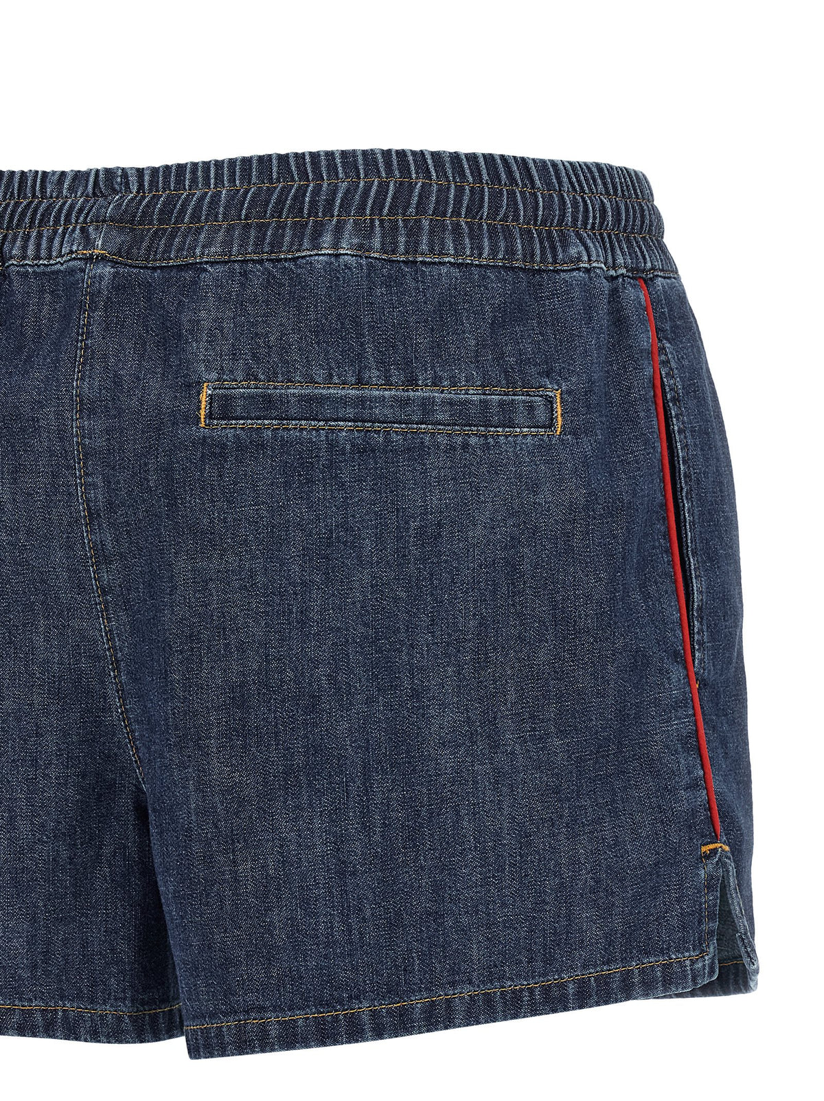 Valentino Garavani Blaue Baumwoll-Bermudashorts – Produktansicht 4 | Arca Lucia