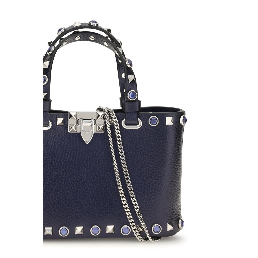 Valentino Garavani Schwarzes Kalbsleder Bos Taurus Accessoires