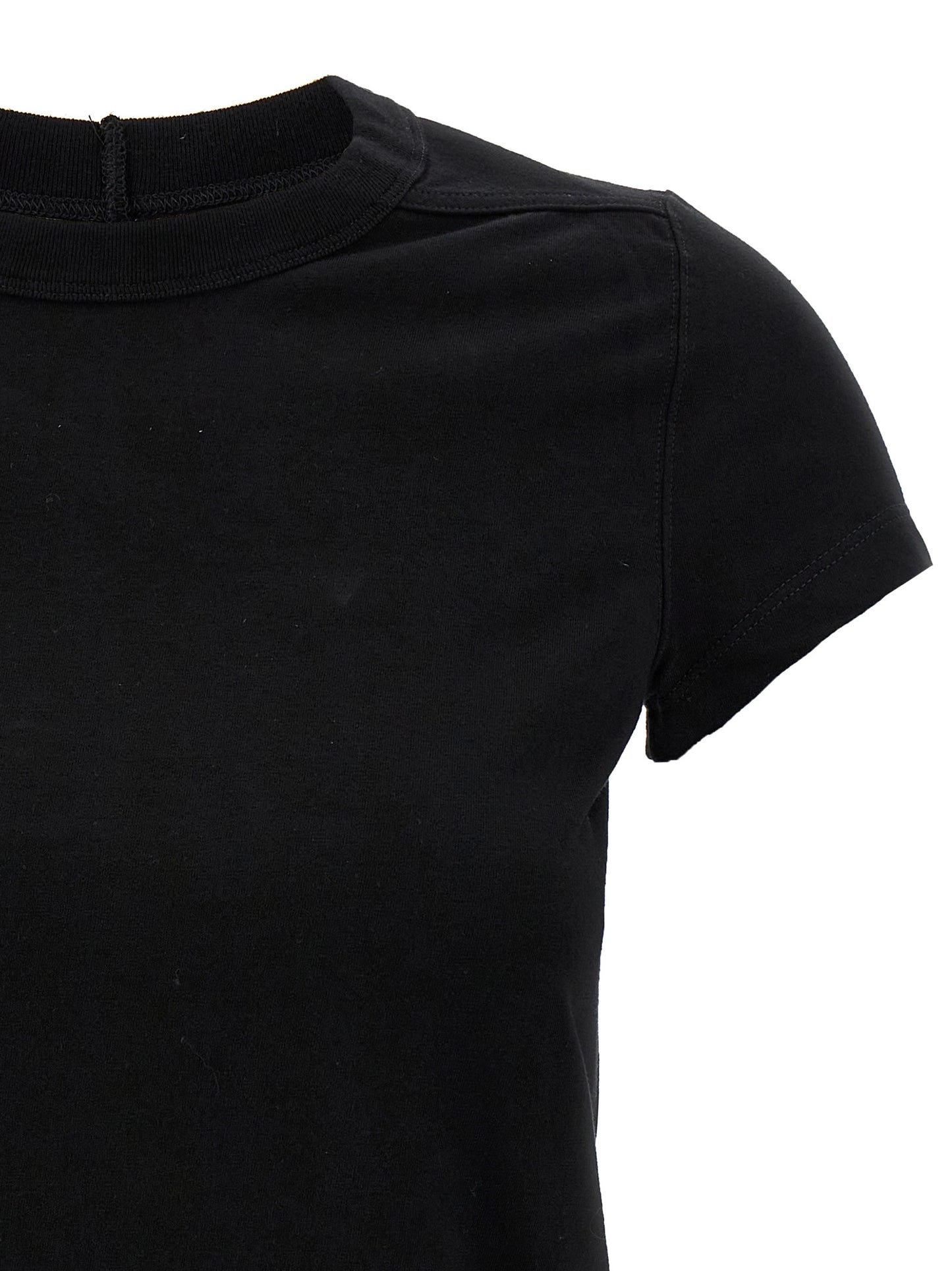 Rick Owens Schwarzes Baumwoll-T-Shirt