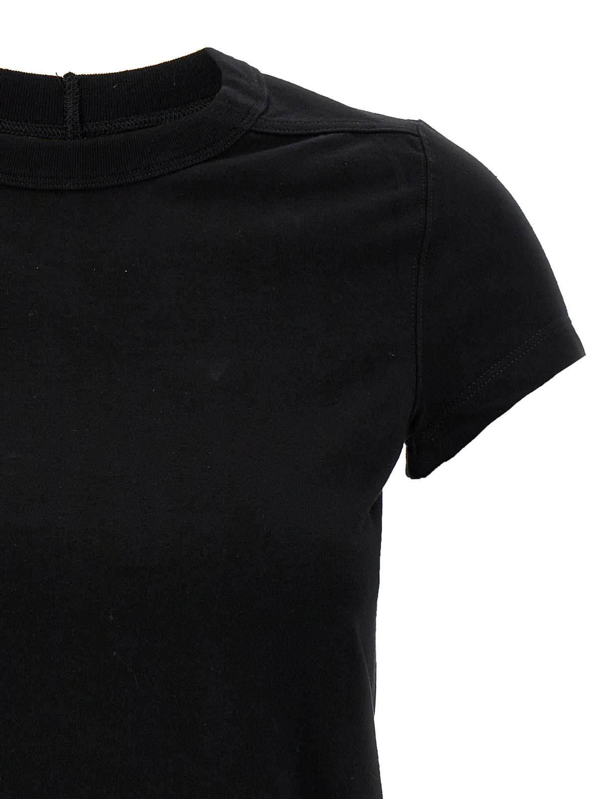Rick Owens Schwarzes Baumwoll-T-Shirt