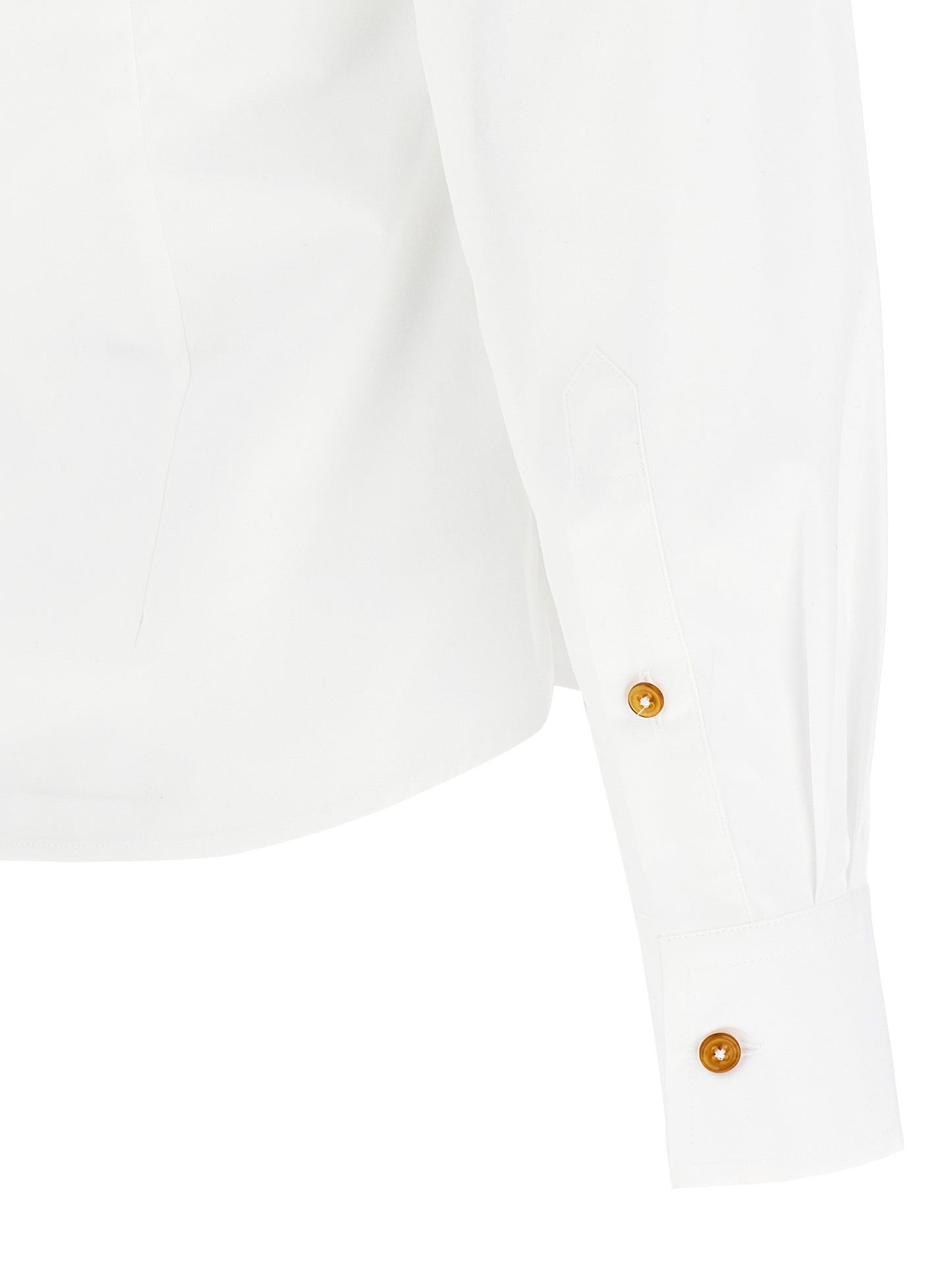 Vivienne Westwood Bluse aus Baumwolle in Weiß