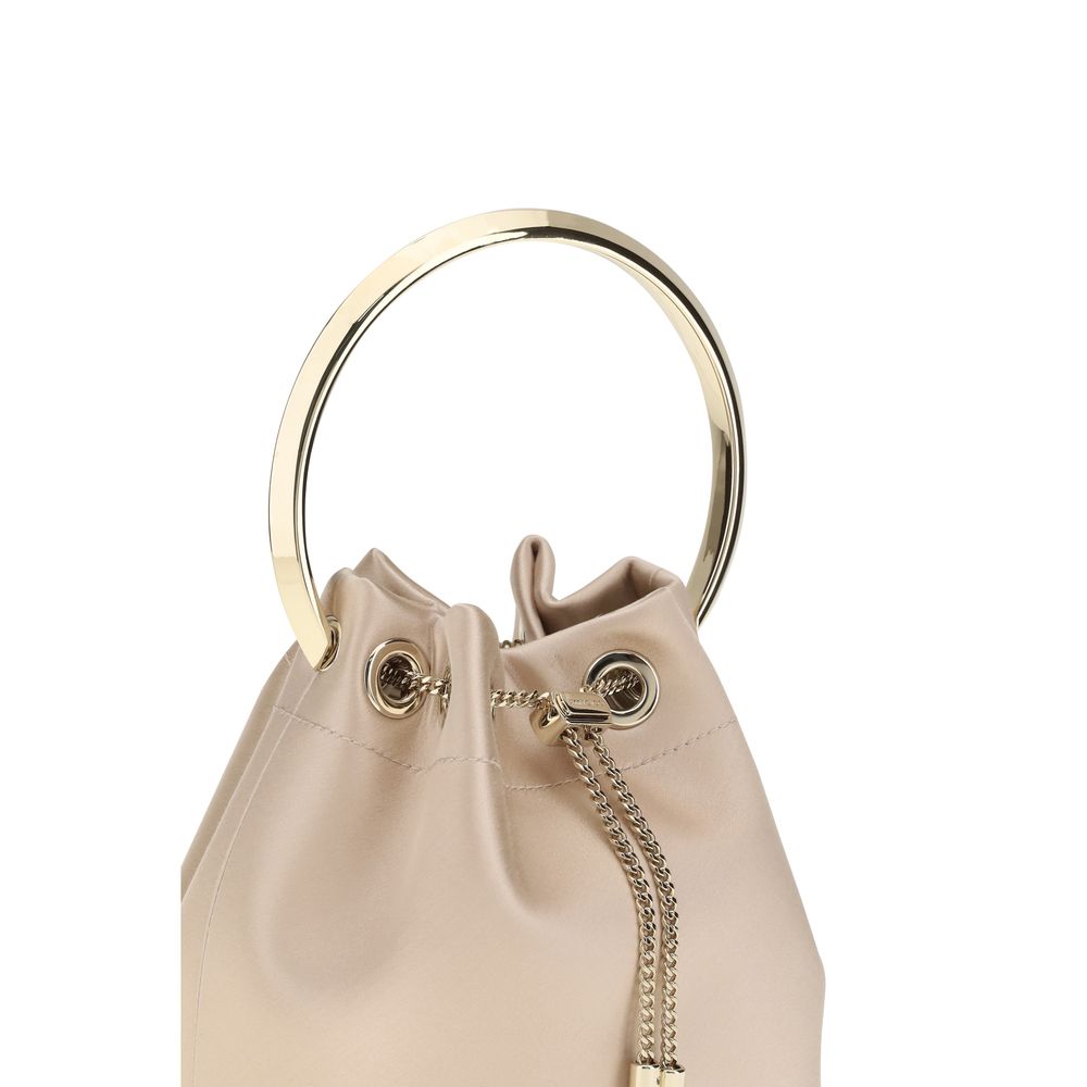 Jimmy Choo Mehrfarbige Seidenhandtasche