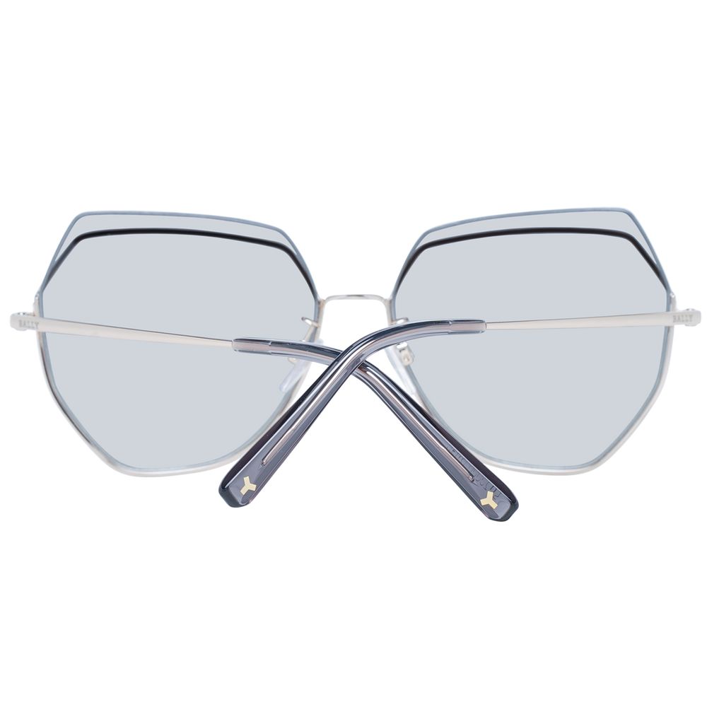 Bally Sonnenbrille aus Roségold-Metall – Ansicht 3 | Arca Lucia