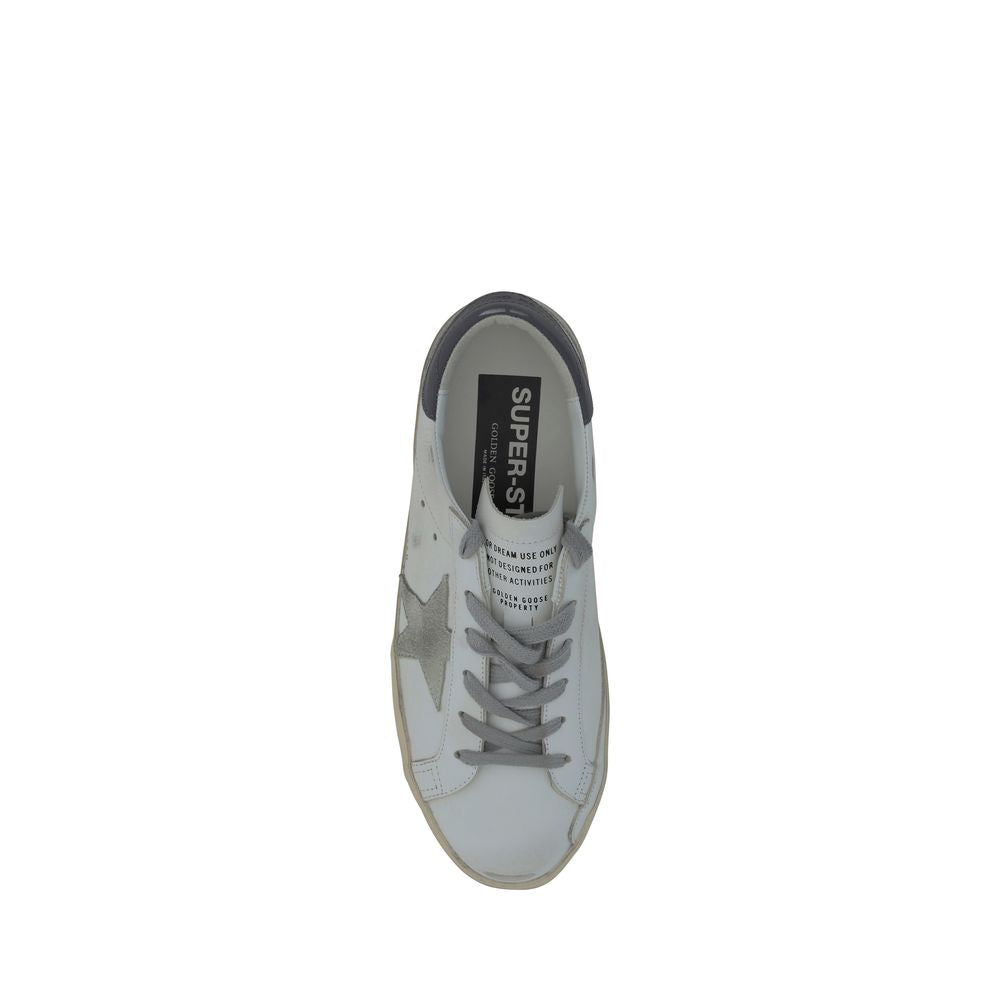 Golden Goose Weiße Sneaker aus Ziegenleder
