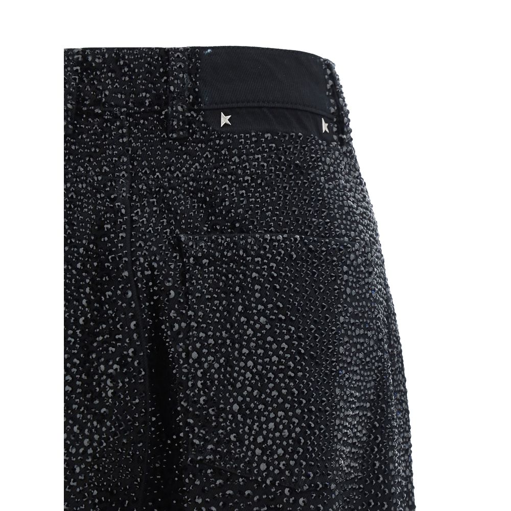 Golden Goose Schwarze Baumwoll-Freizeithose
