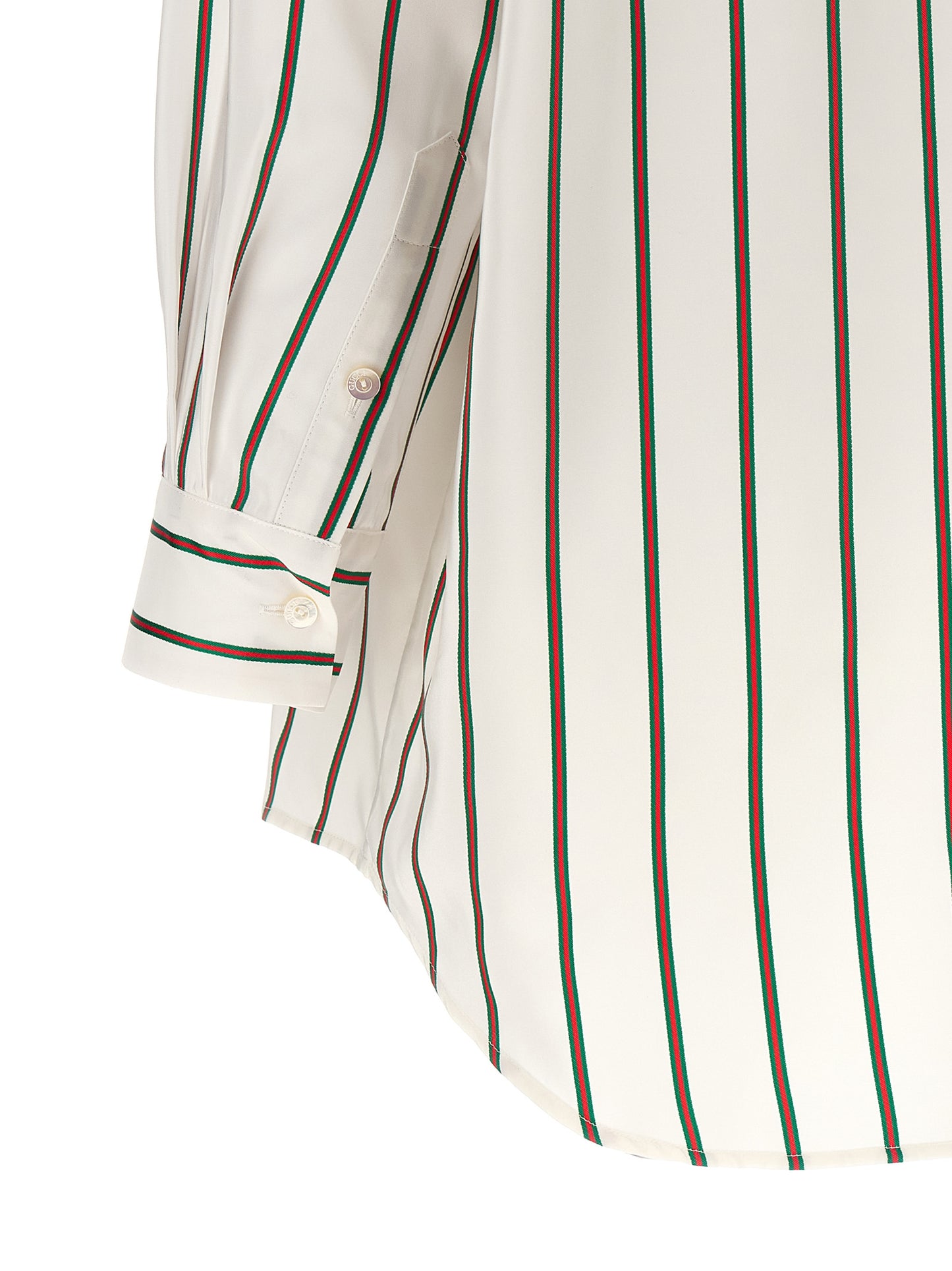 Gucci Seidenbluse in Weiß