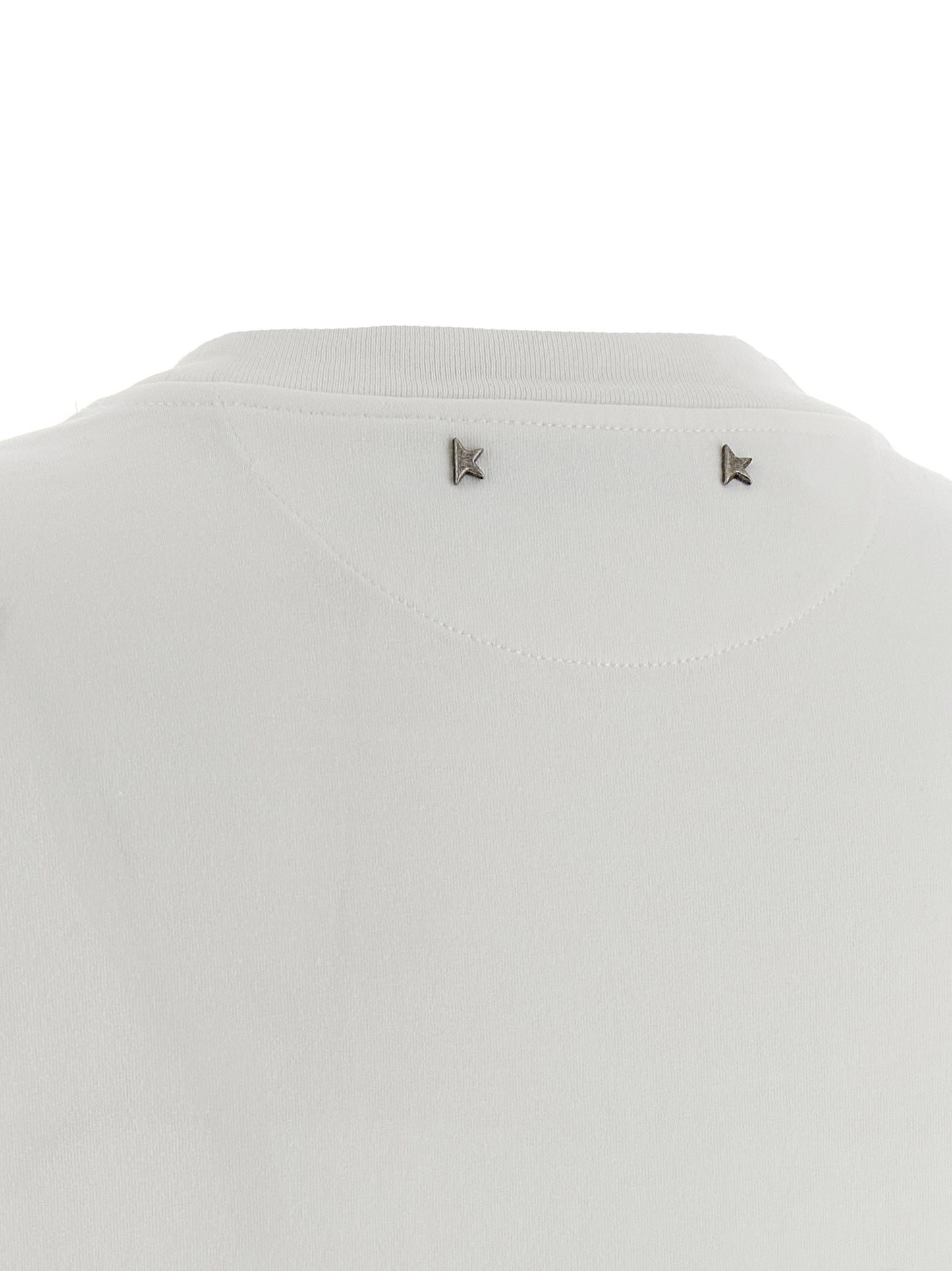 Golden Goose Weißes Baumwoll-T-Shirt