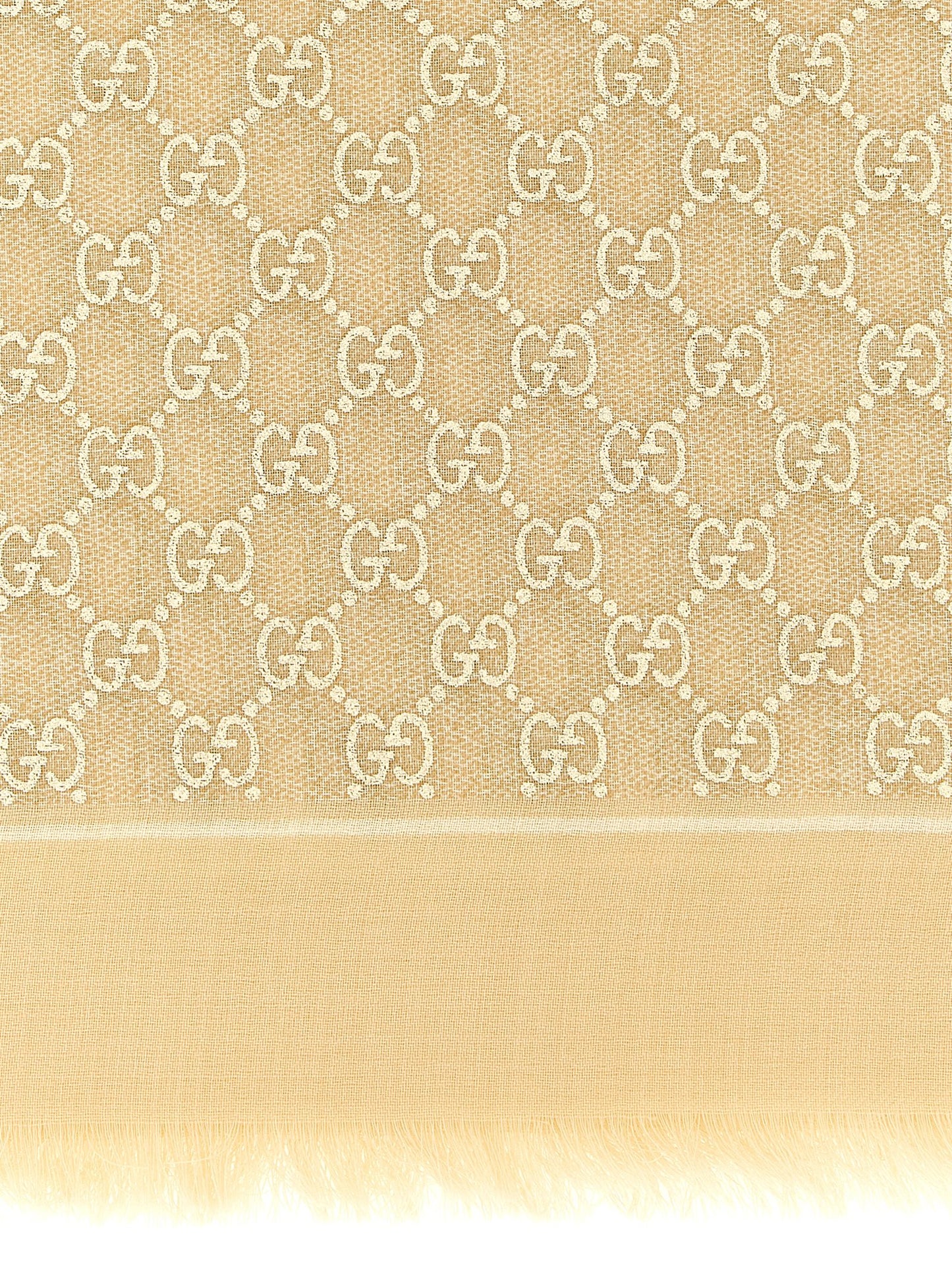 Gucci Beige Wollschal