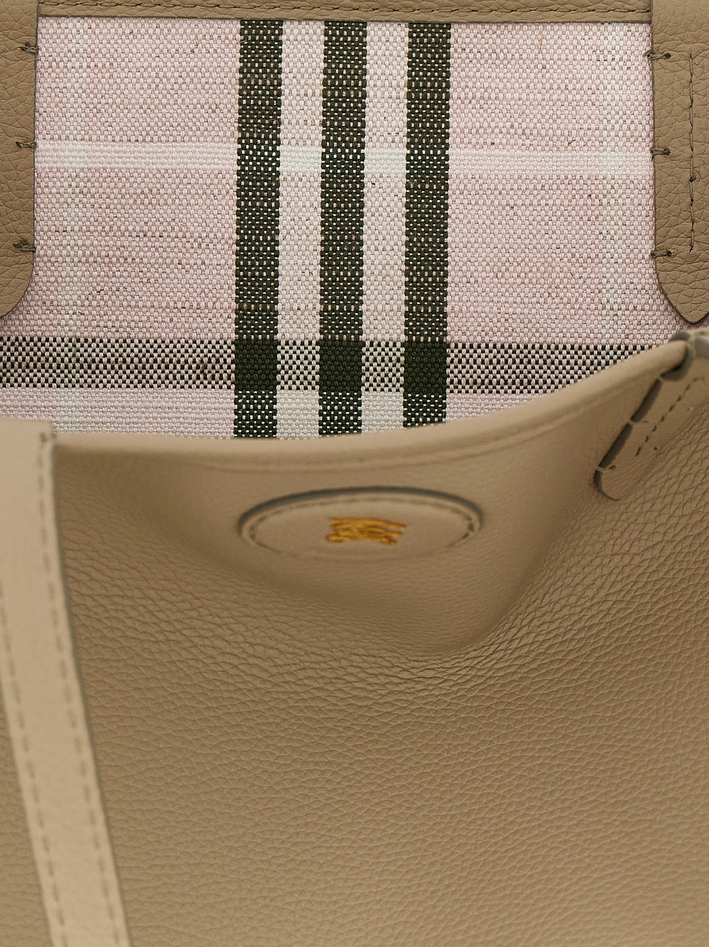 Burberry Beige Kalbsleder-Tote Bag