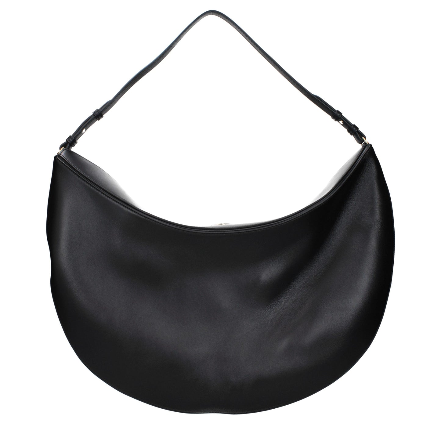 Jacquemus Schwarze Leder Umhängetasche