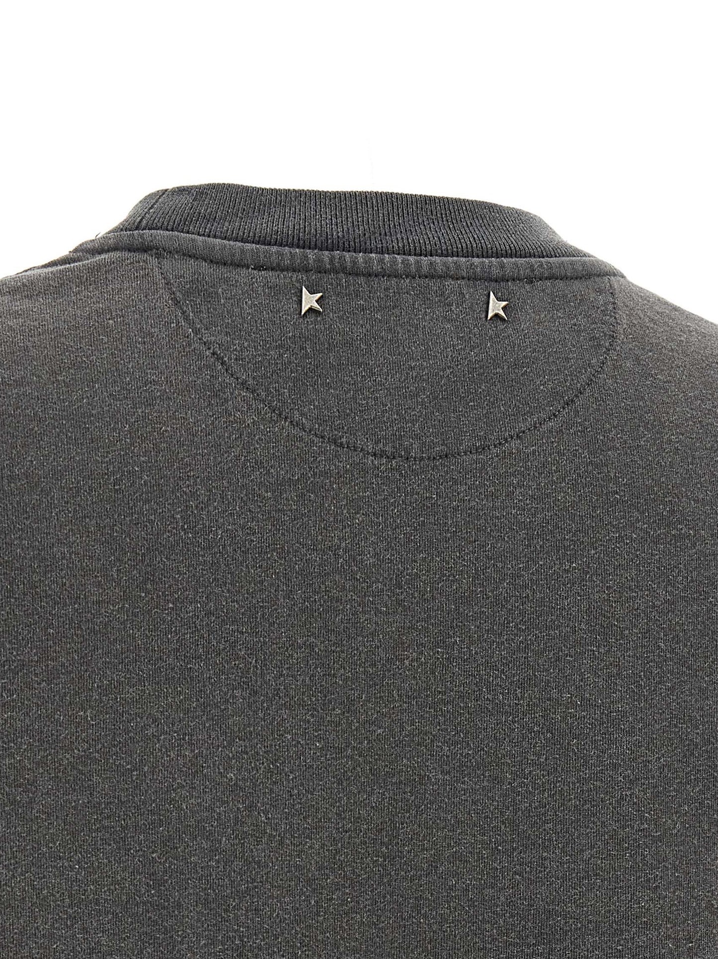 Golden Goose Graues Baumwoll-T-Shirt