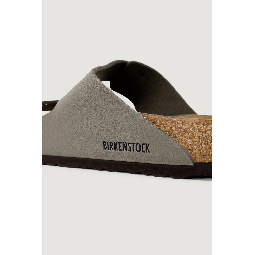 Sandali Birkenstock Arizona BS in pelle grigia