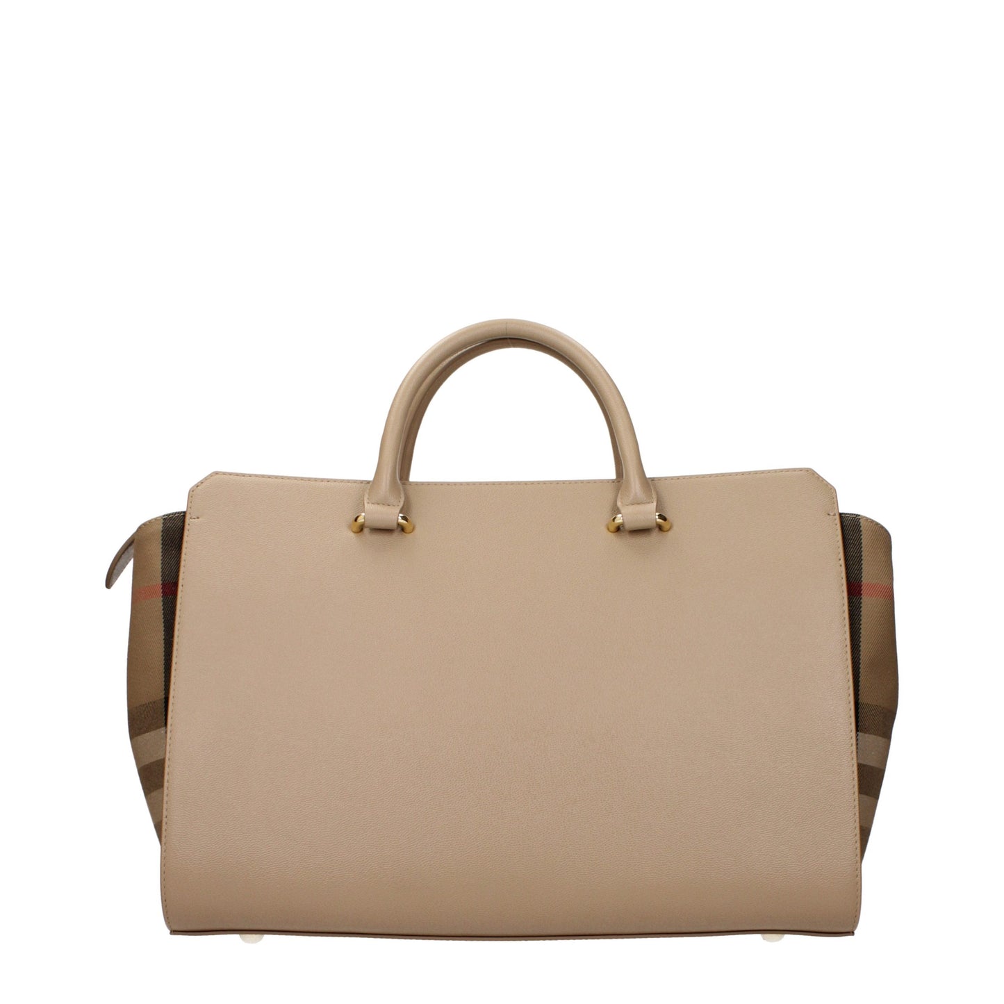 Burberry Beige Leder Handtasche