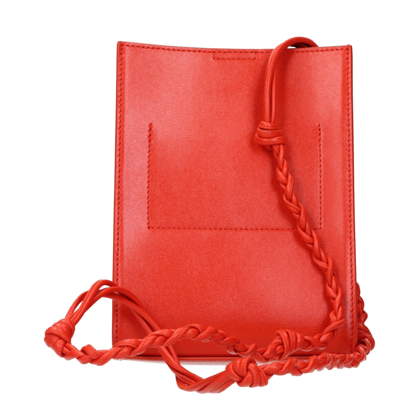 Jil Sander Rote Leder Umhängetasche