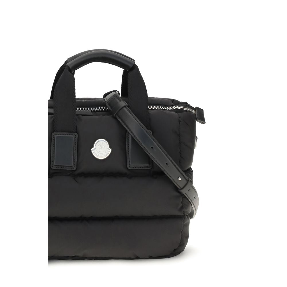 Moncler Black Calfskin Shoulder Bag