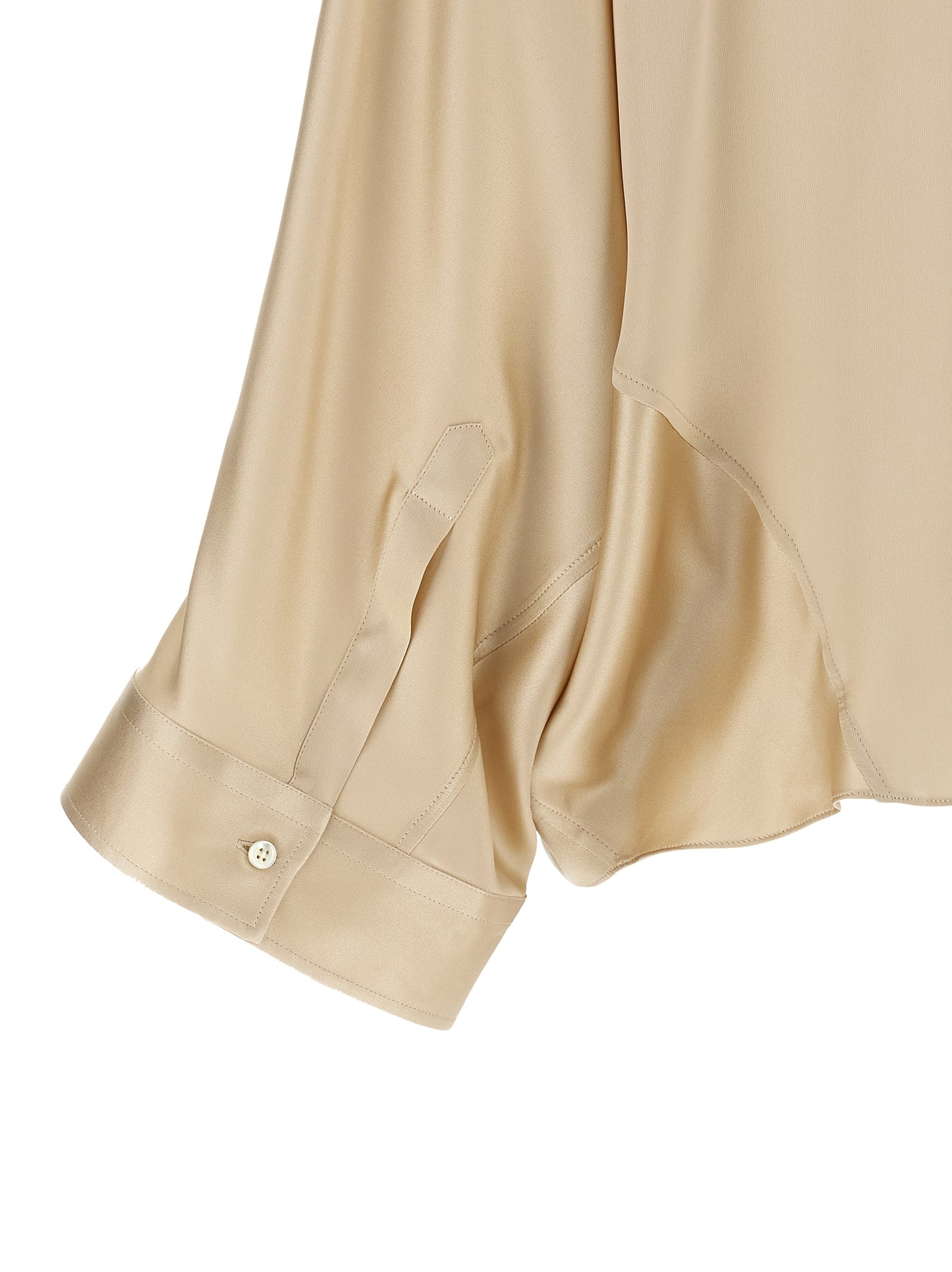 Brunello Cucinelli Beige Seidenbluse – Produktansicht 4 | Arca Lucia