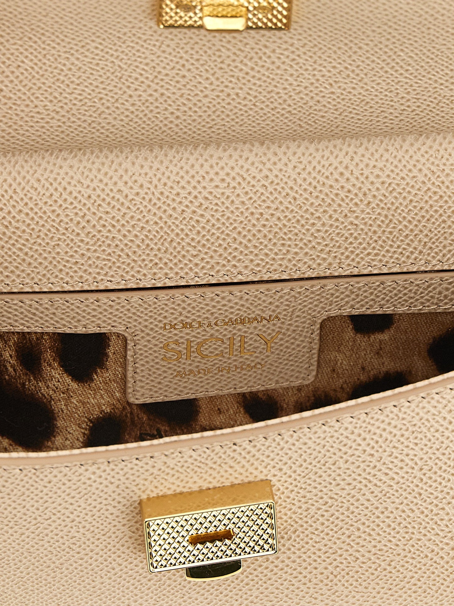 Dolce & Gabbana Handtasche aus mehrfarbigem Kalbsleder