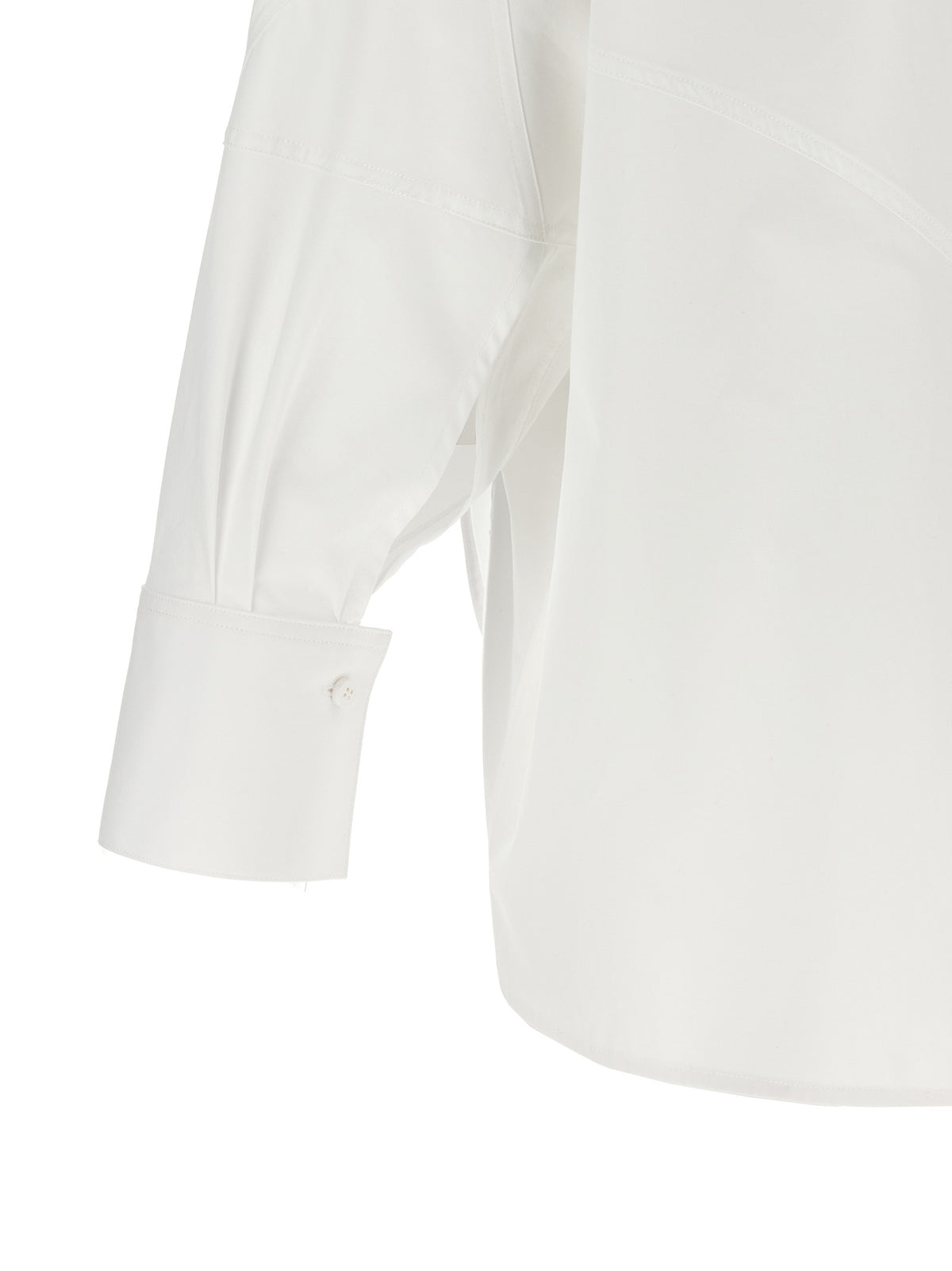 The Attico Weiße Baumwollbluse – Produktansicht 4 | Arca Lucia