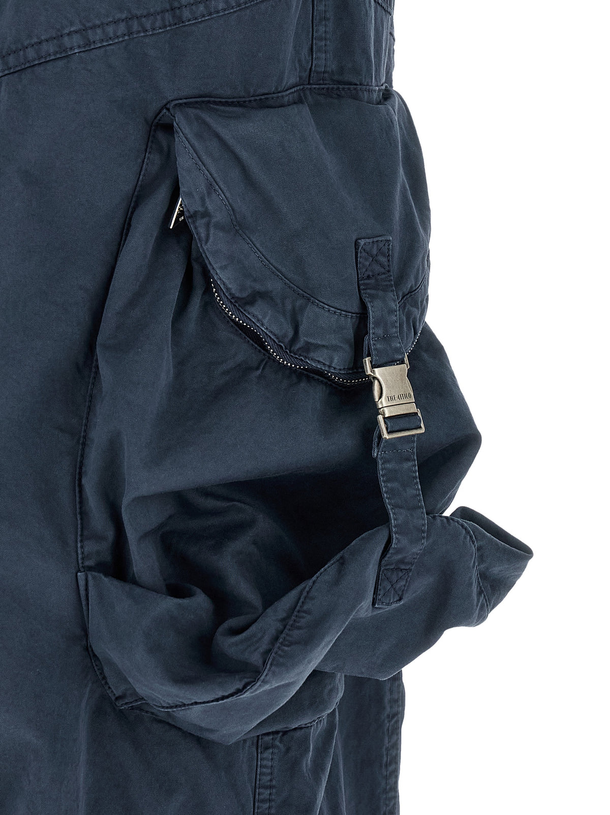 The Attico Hose aus Baumwolle in Blau