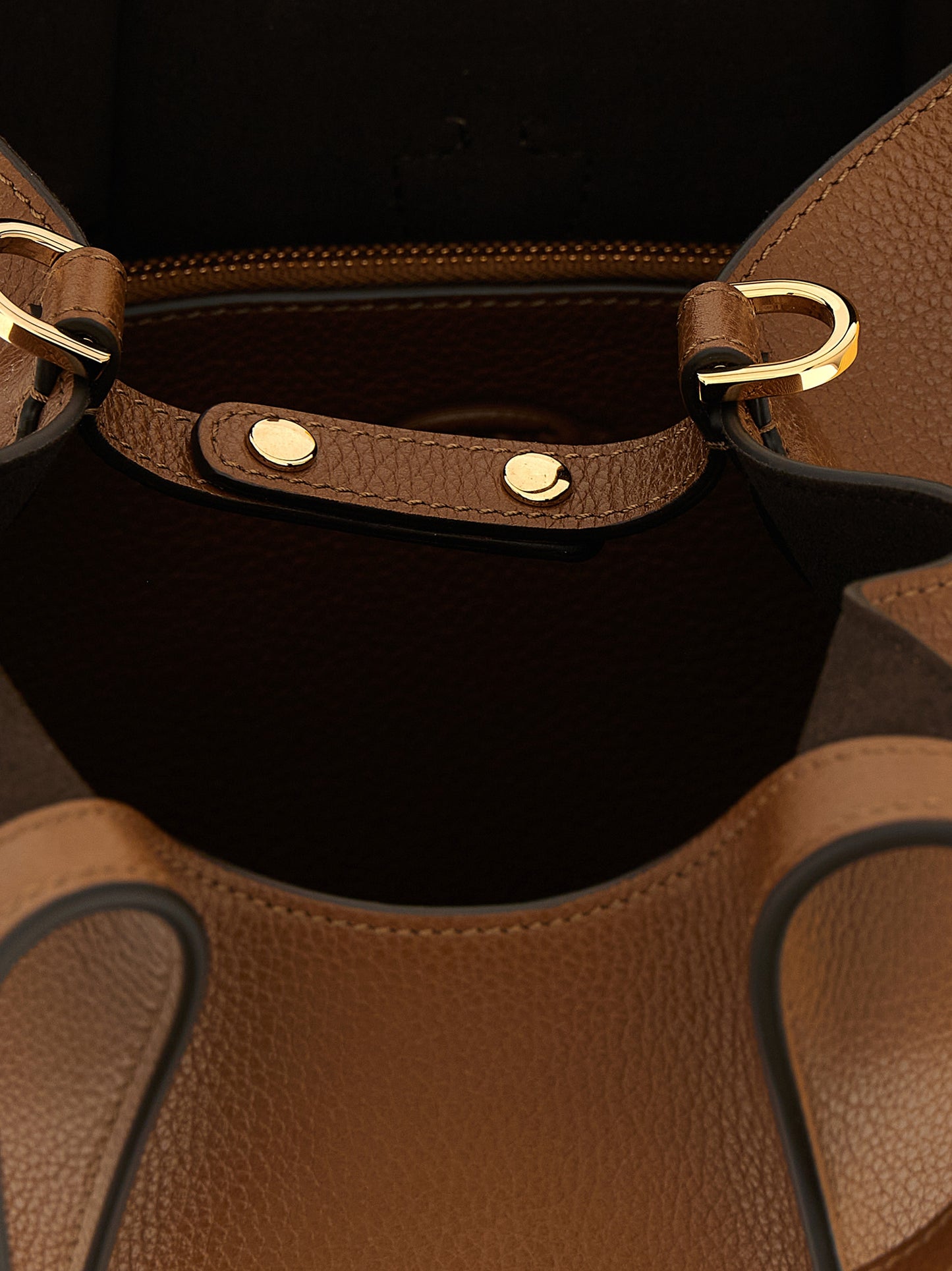 Tod's Braune Kalbsleder-Handtasche