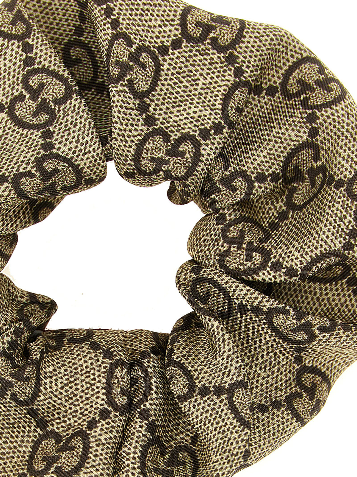 Elastico per capelli Gucci in seta multicolore