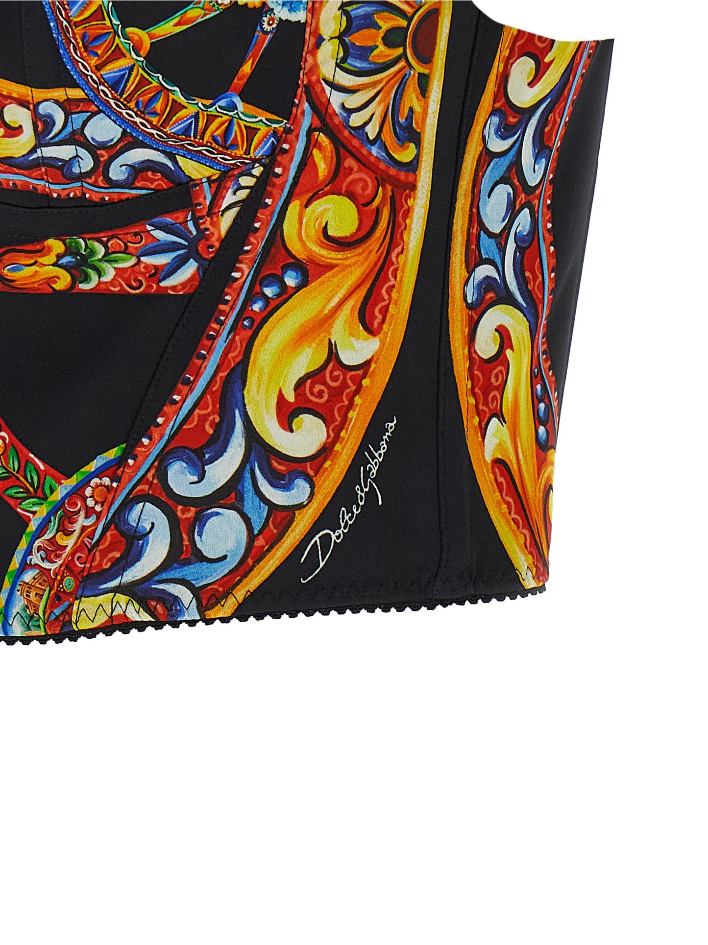 Dolce & Gabbana Mehrfarbige Seiden-Tanktops