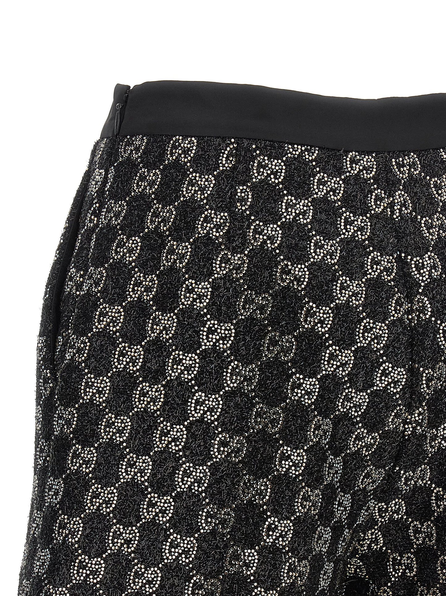 Gucci Schwarze Bermuda-Shorts aus Viskose