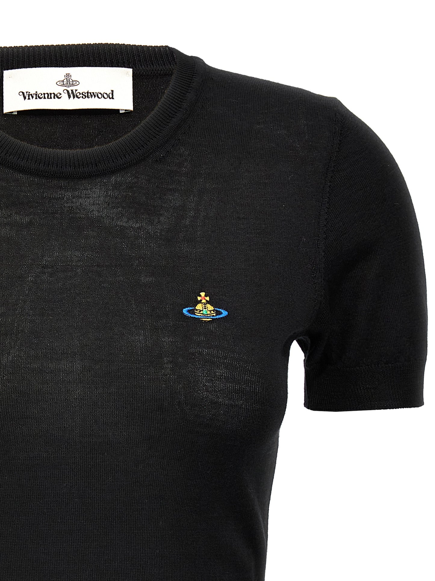 Vivienne Westwood Schwarzes Baumwoll-T-Shirt