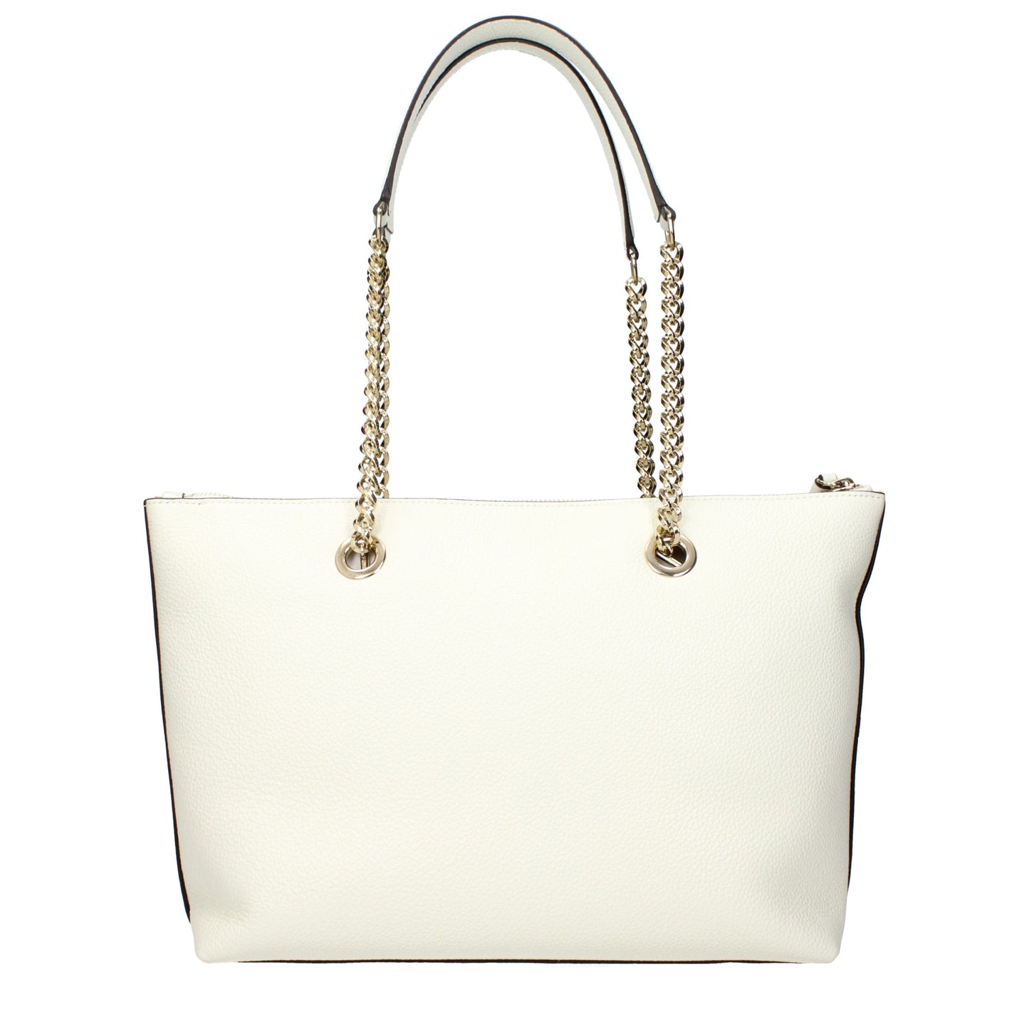 Jimmy Choo Weiße Leder Schultertasche