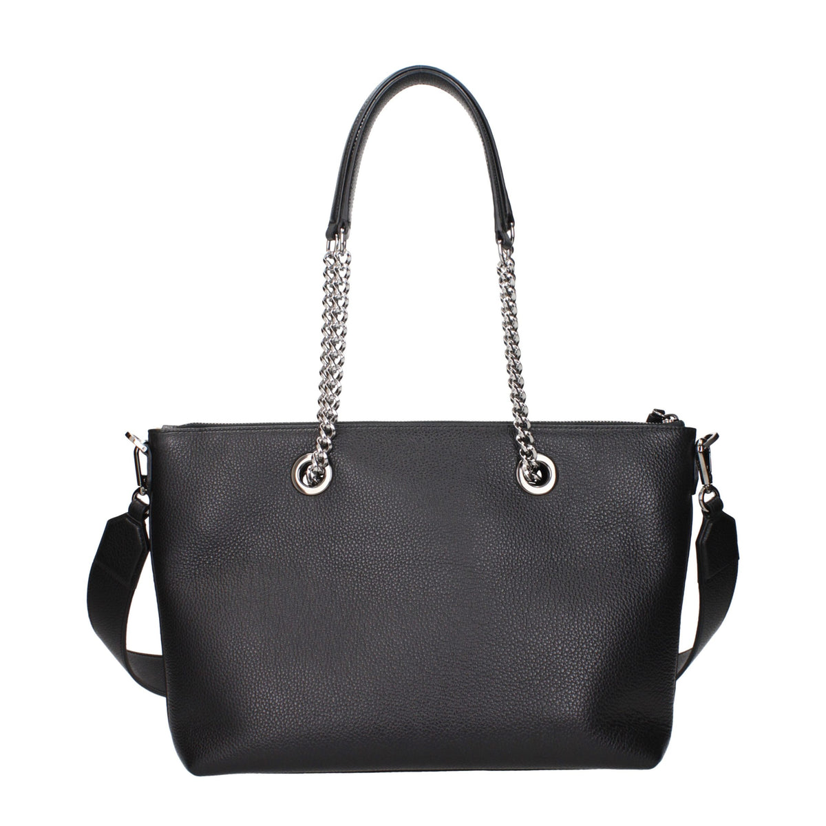 Jimmy Choo Schwarze Leder-Umhängetasche – Produktansicht 3 | Arca Lucia