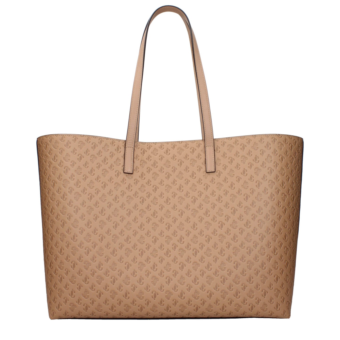 Jimmy Choo Braune Leder Schultertasche