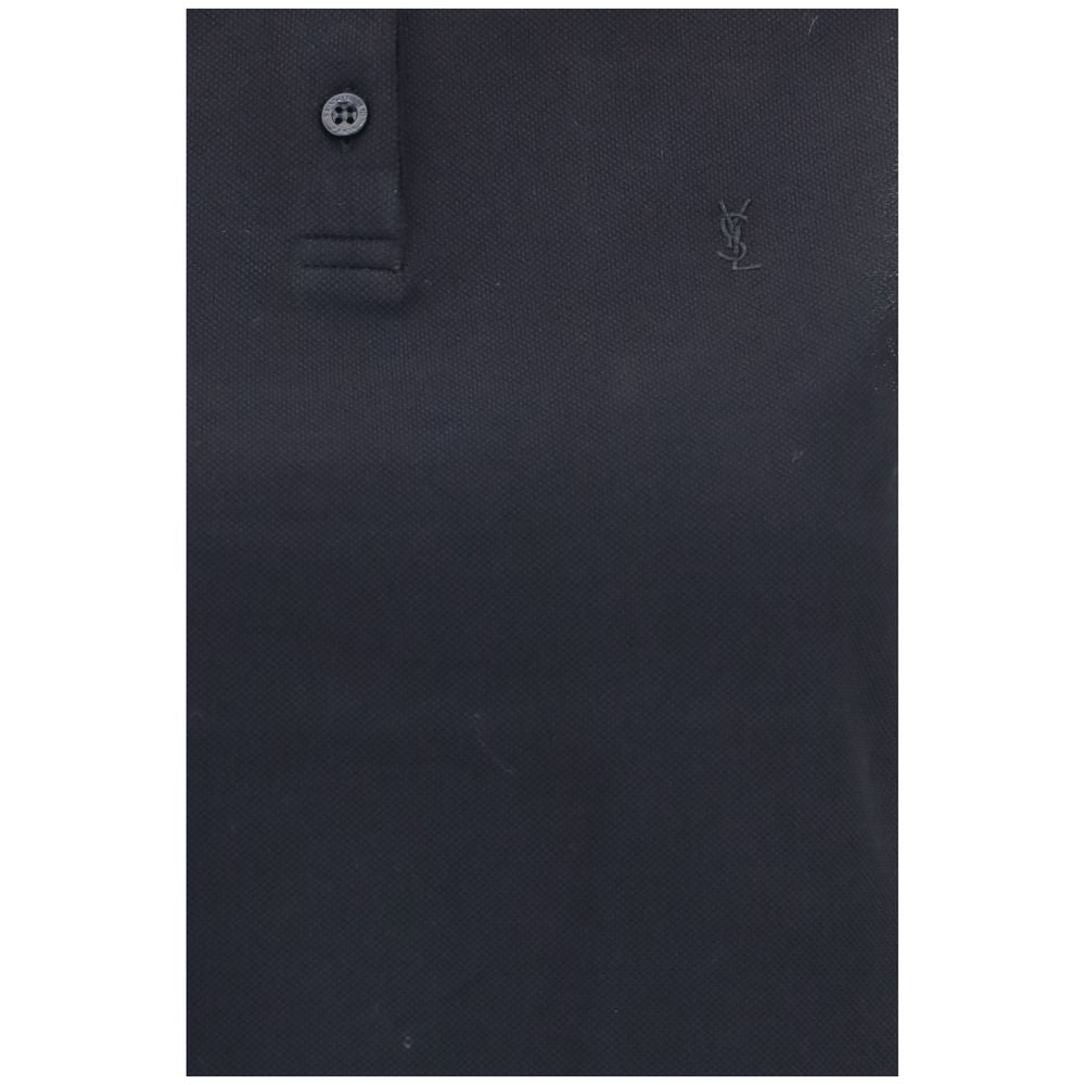 Saint Laurent T-Shirt aus Baumwolle in Schwarz