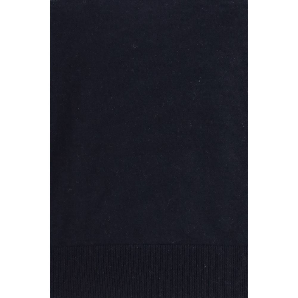 Max Mara T-Shirt aus Wolle in Blau