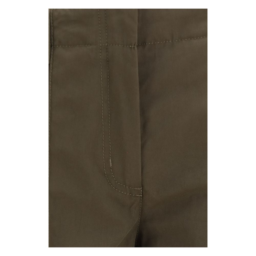 Pantaloni cargo in cotone bicolore Burberry