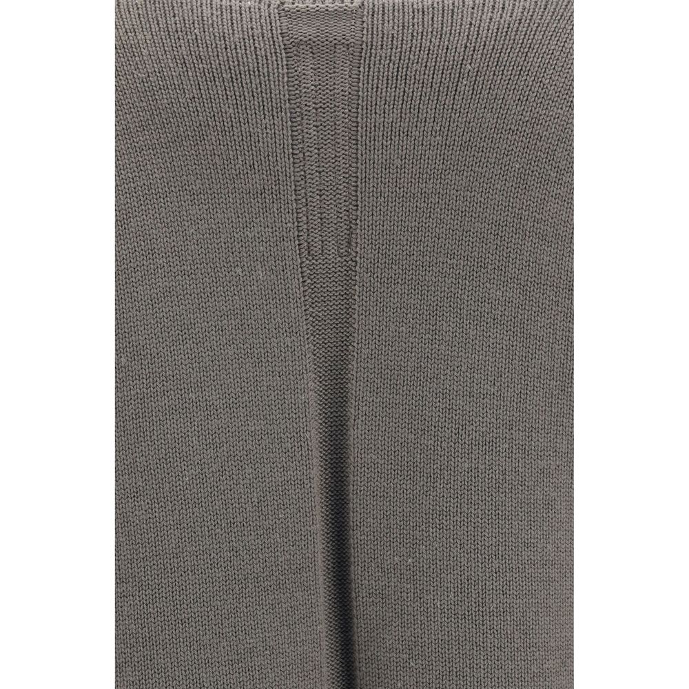 Rick Owens Felpa Robe Grigia in Lana