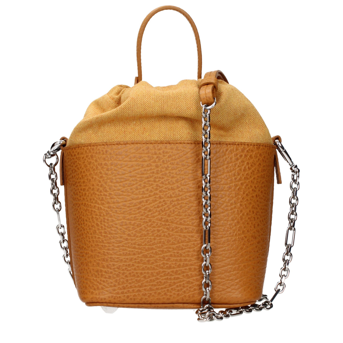Maison Margiela Braune Leder-Handtasche – Produktansicht 3 | Arca Lucia