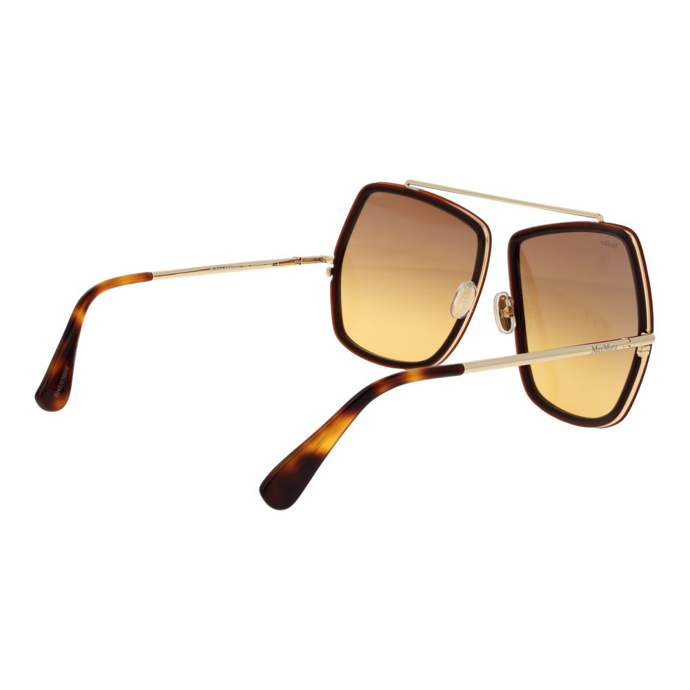 Max Mara Sunglasses in Metal – Brown