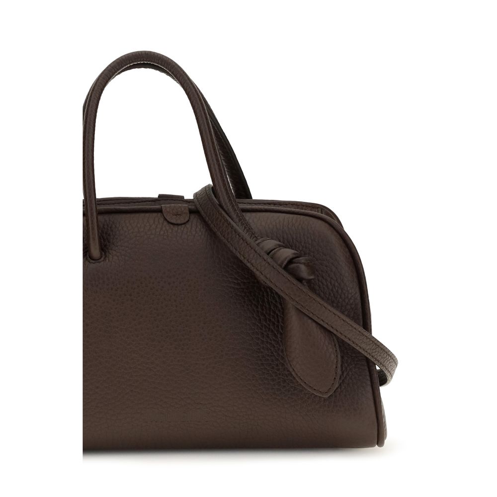 Jacquemus Le Petit Turismo Braune Kalbsleder-Handtasche