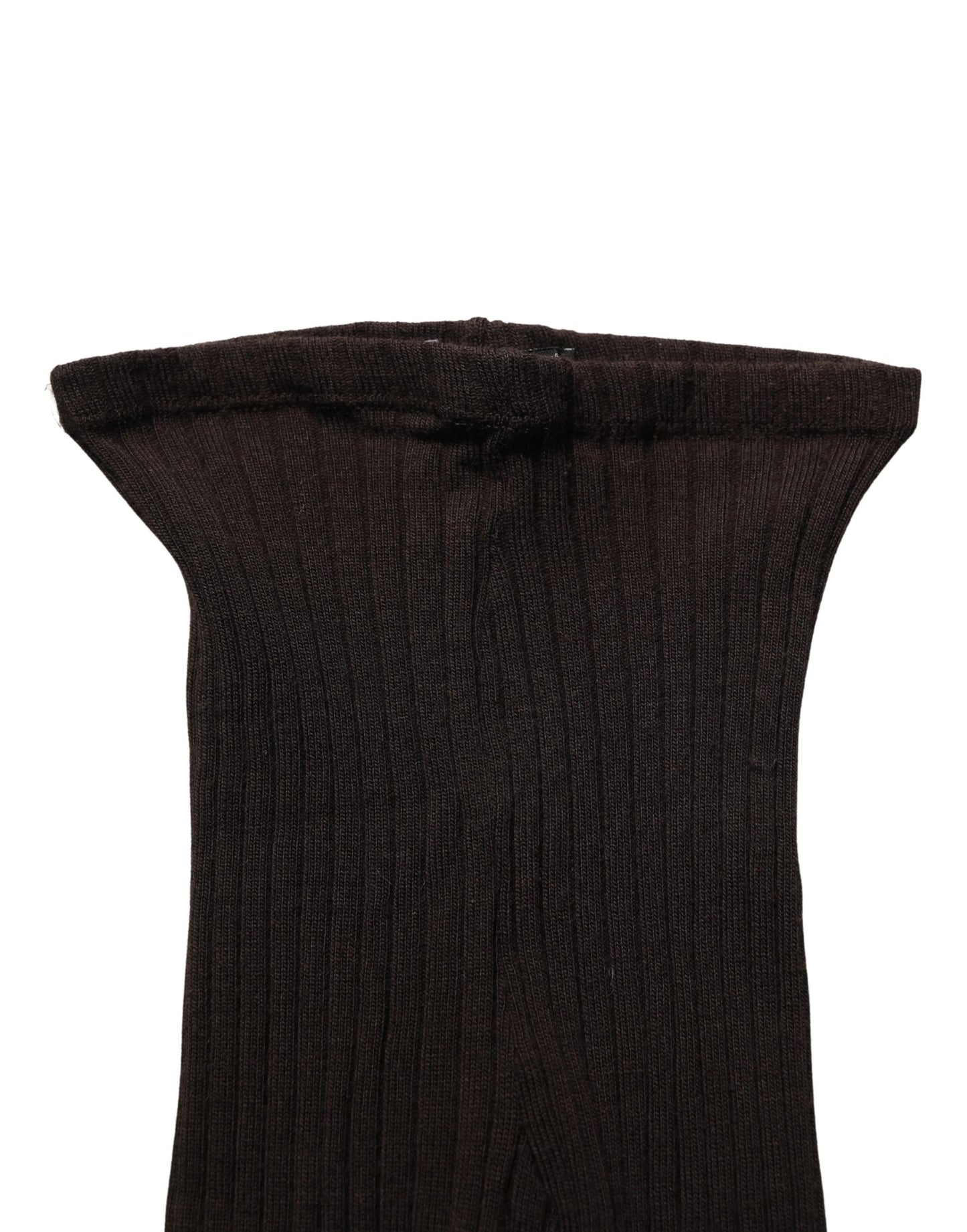 Dolce & Gabbana Schwarze Wollstrumpfhose One Size Socken