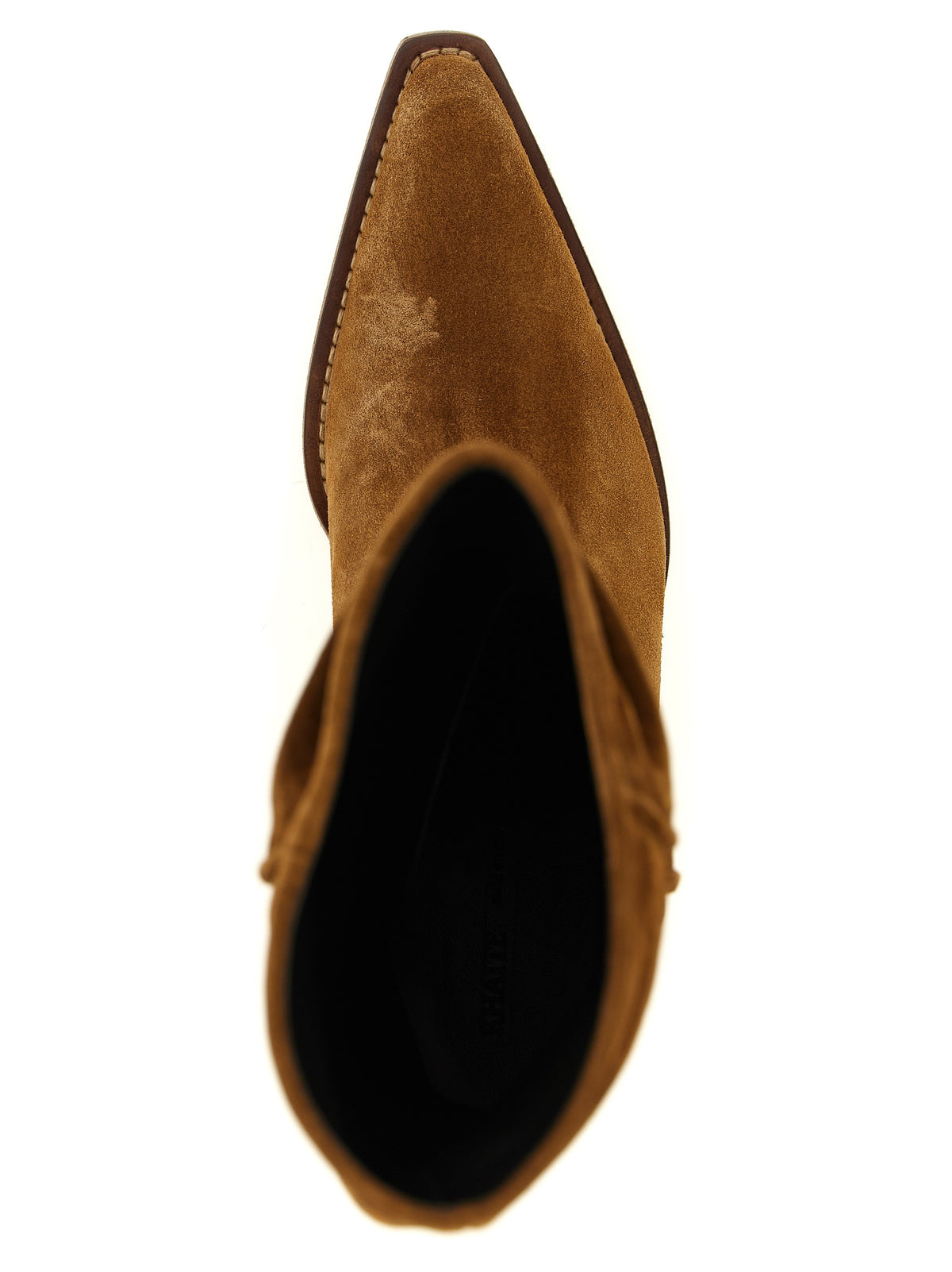 Khaite Chelsea Boots aus braunem Kalbsleder – Ansicht 4 | Arca Lucia